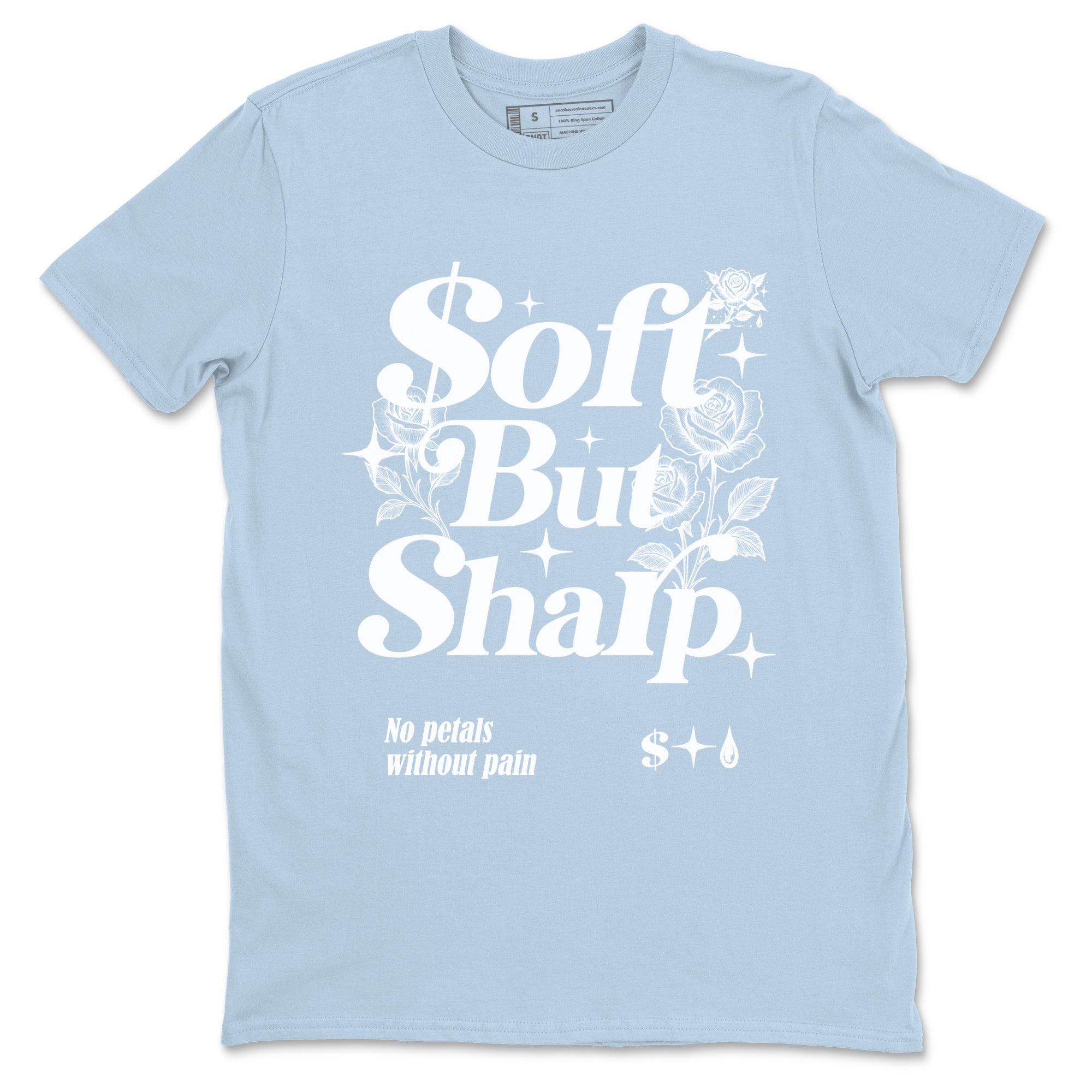 Soft but Sharp snkmatch Tees - Air Jordan 4 Forget Me Not