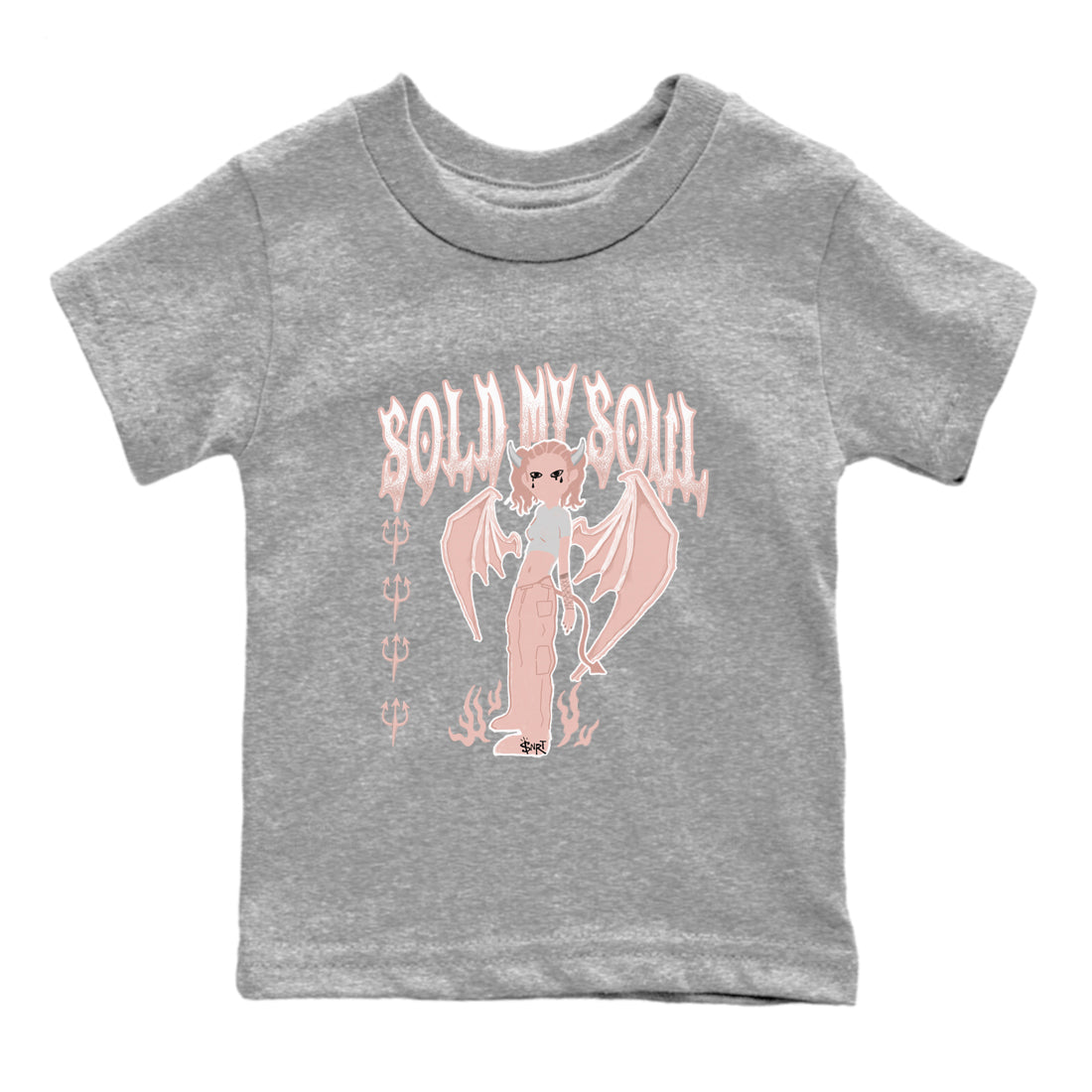 Sold My Soul snkmatch Tees Kids - Air Jordan 11 Legend Pink