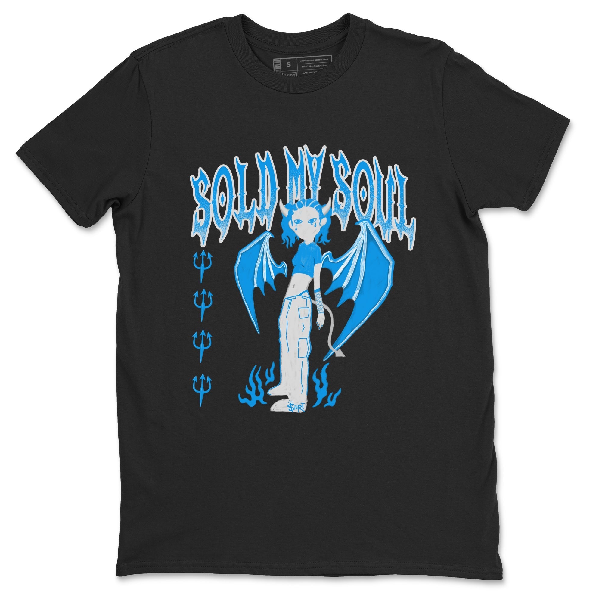 Sold My Soul snkmatch Tees - Air Jordan 4 Military Blue