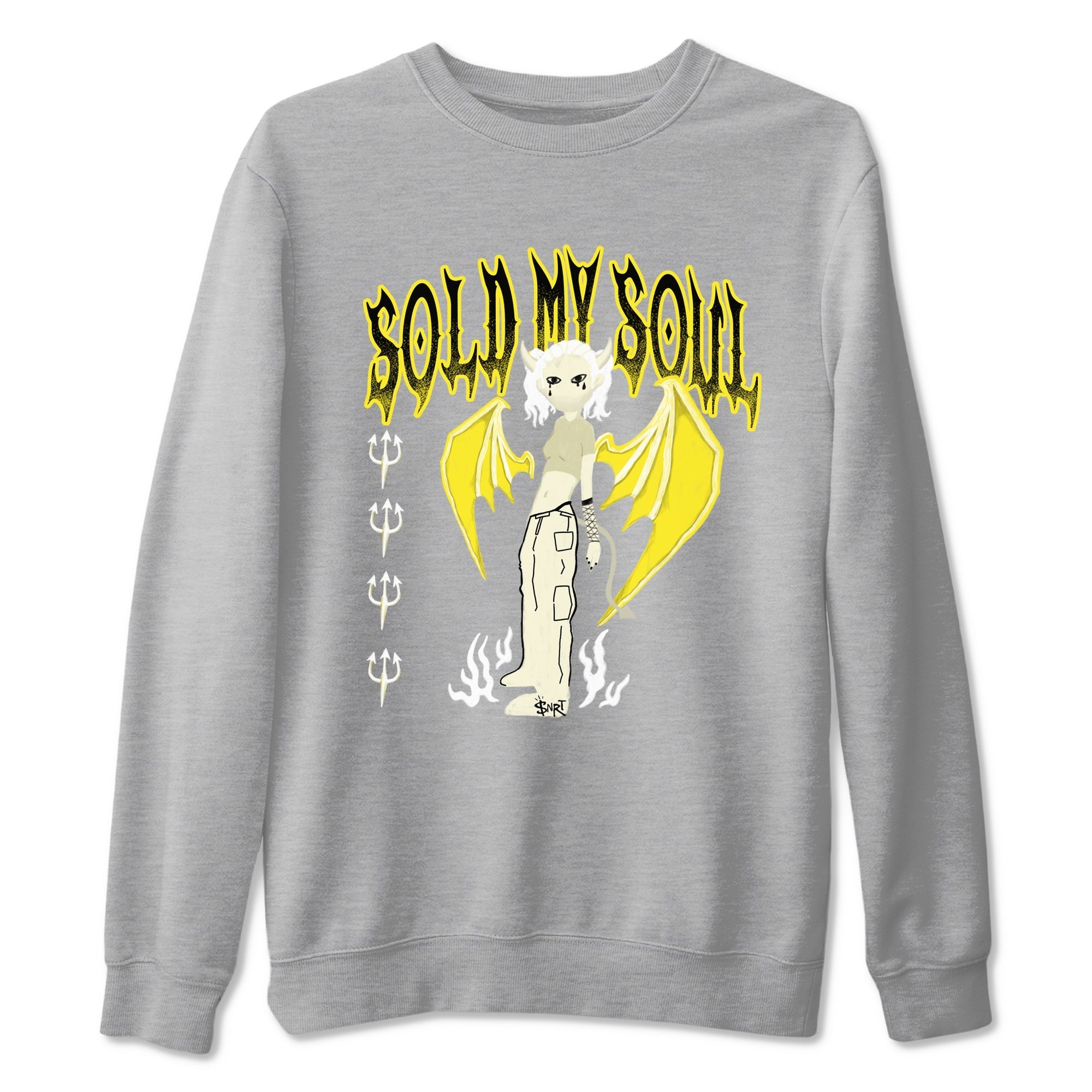 Sold My Soul snkmatch Tees - Air Jordan 4 Vivid Sulfur