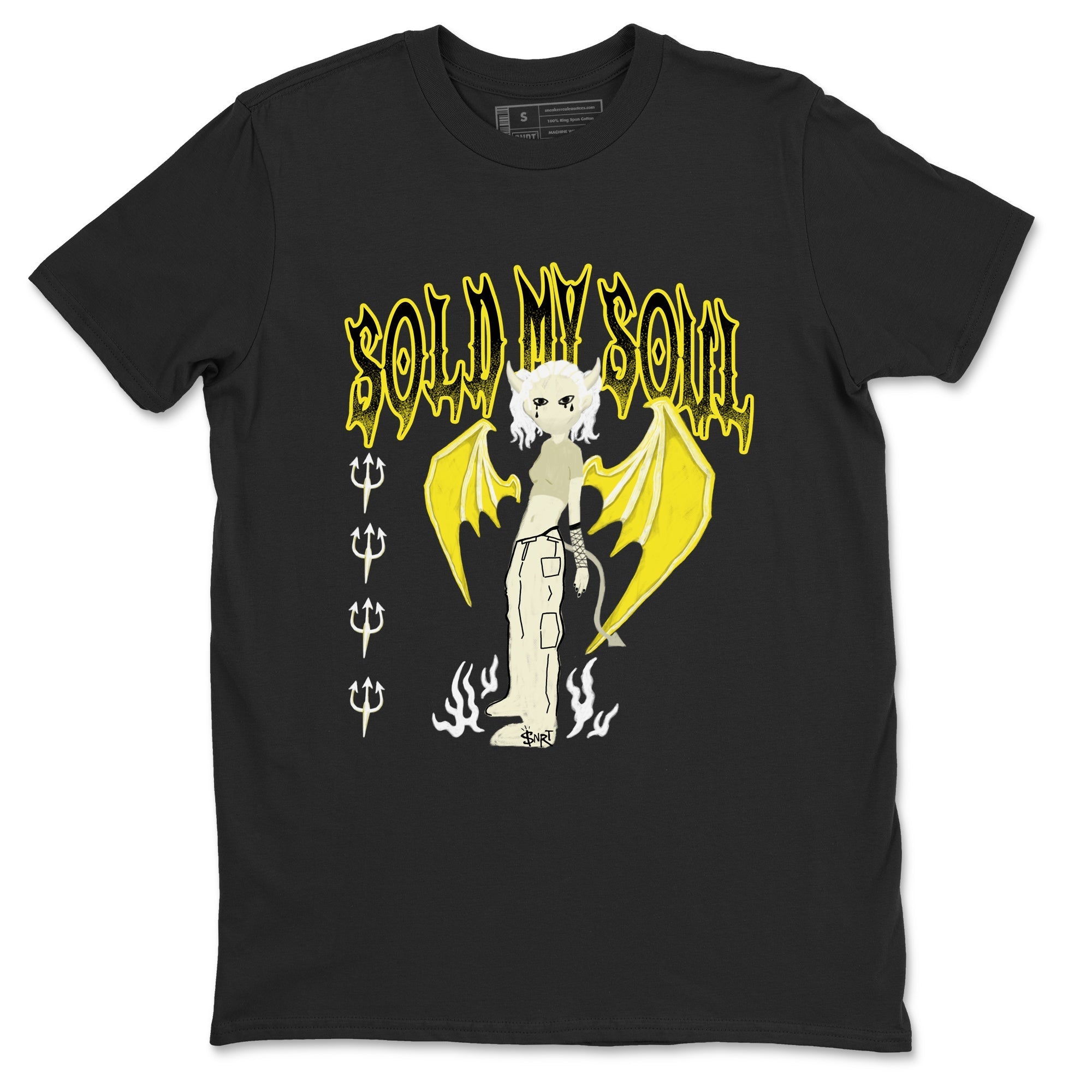 Sold My Soul snkmatch Tees - Air Jordan 4 Vivid Sulfur