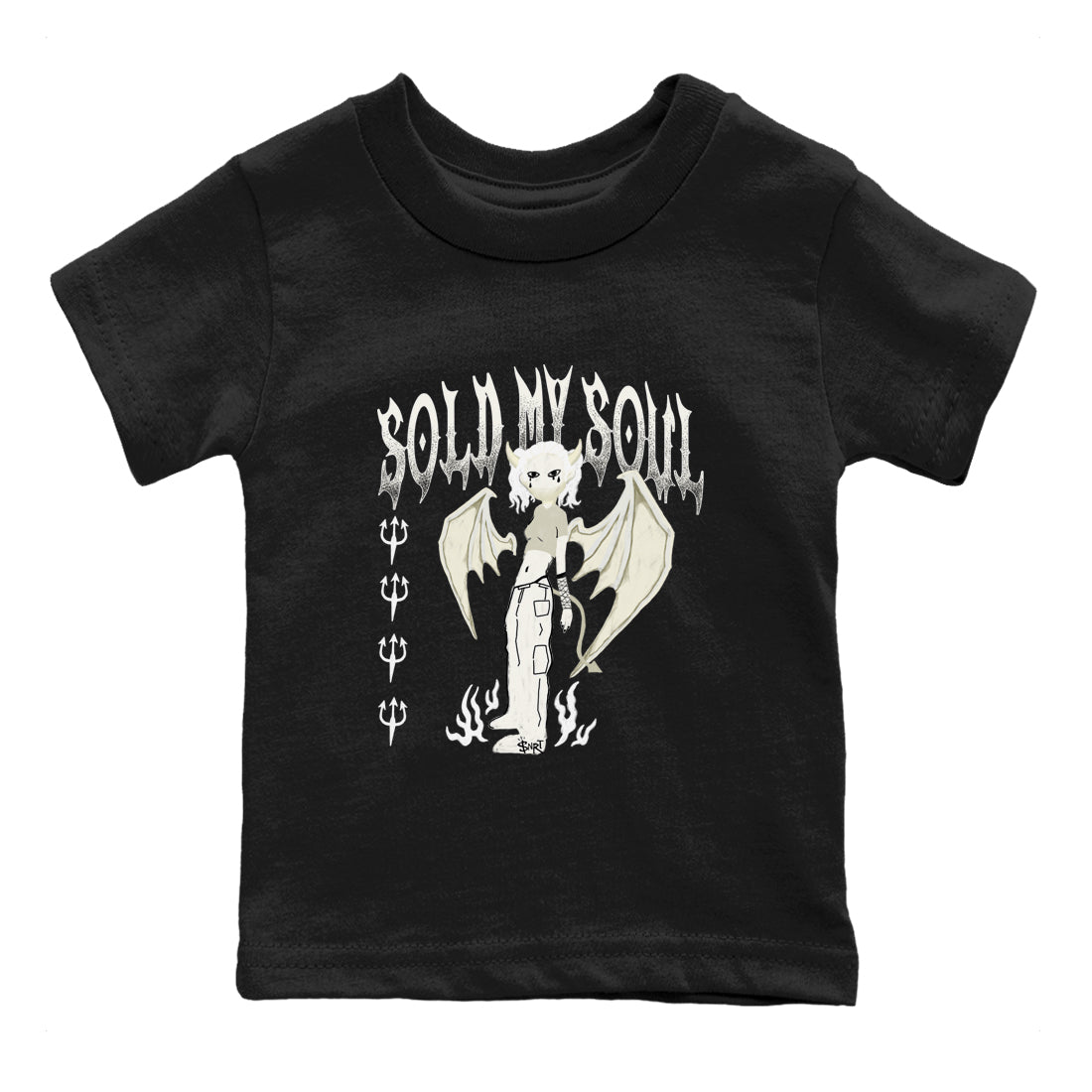 Sold My Soul snkmatch Tees Kids - Air Jordan 5 Sail