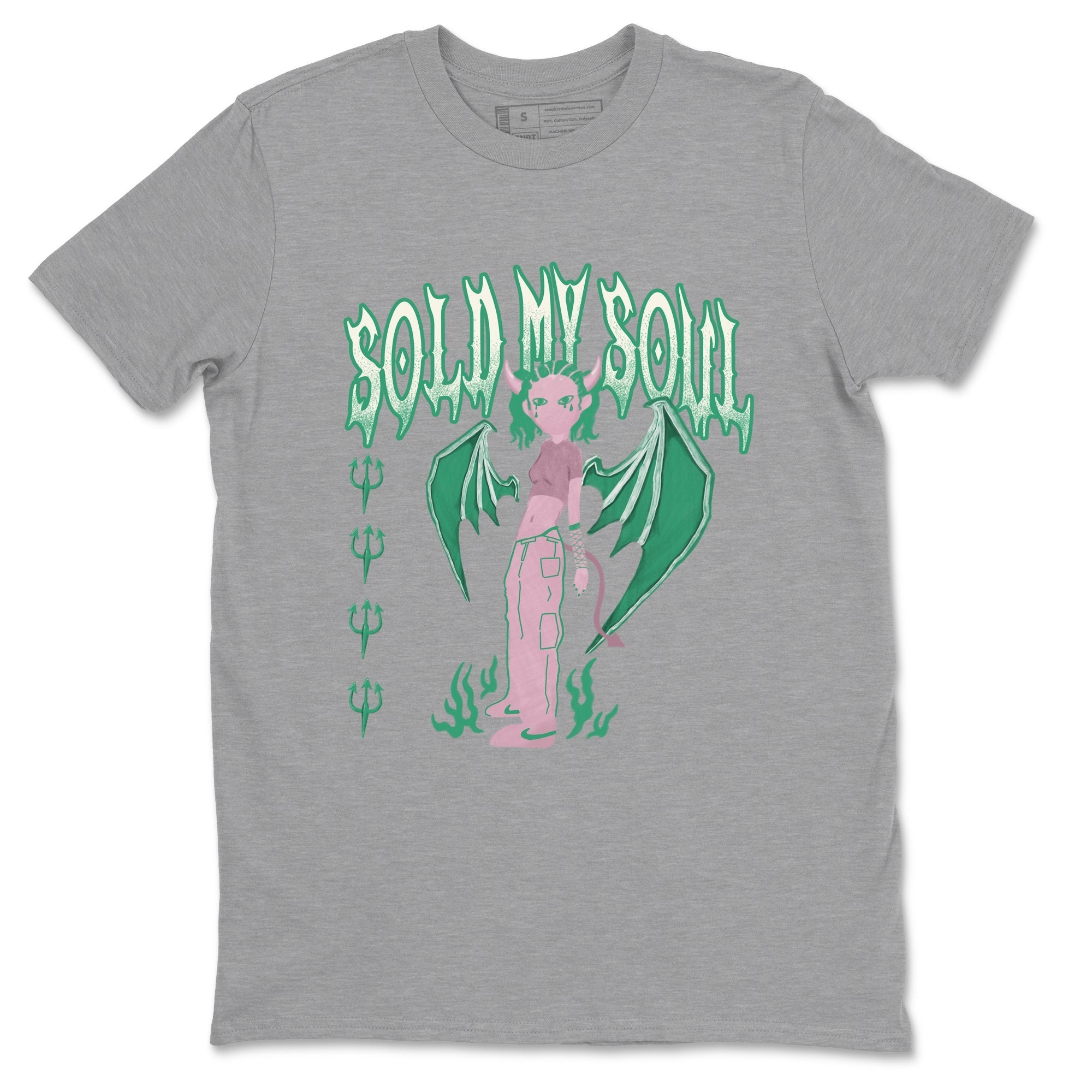 Sold My Soul snkmatch Tees - Dunk Medium Soft Pink Malachite