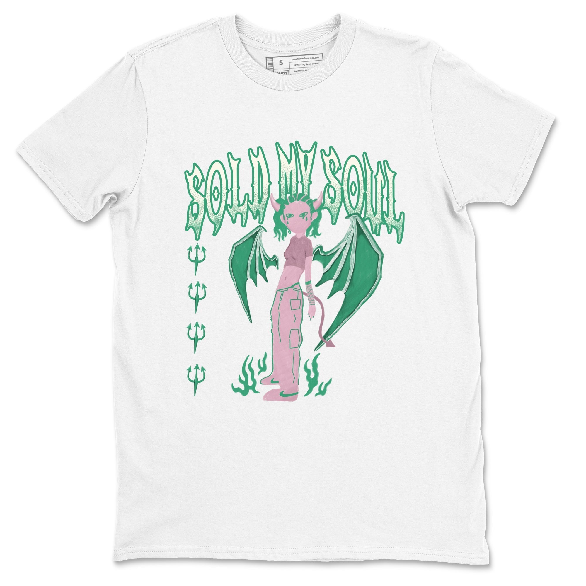 Sold My Soul snkmatch Tees - Dunk Medium Soft Pink Malachite