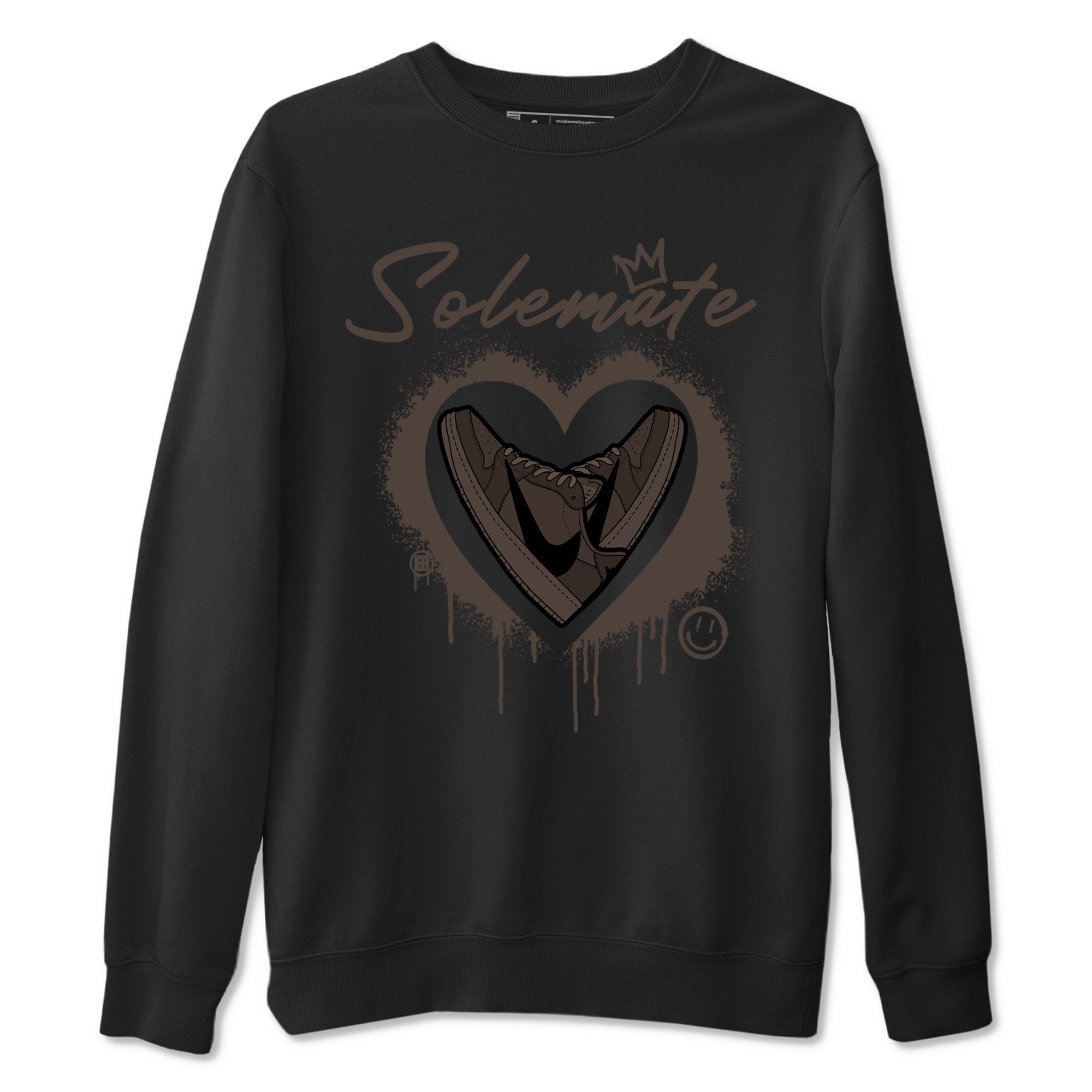 Solemate snkmatch Tees - Air Jordan 1 Travis Scott Velvet Brown