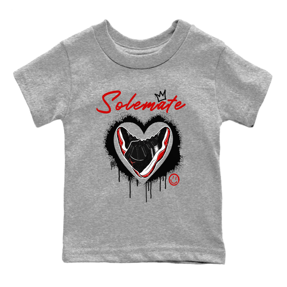Solemate snkmatch Tees Kids - Air Jordan 11 Bred Velvet