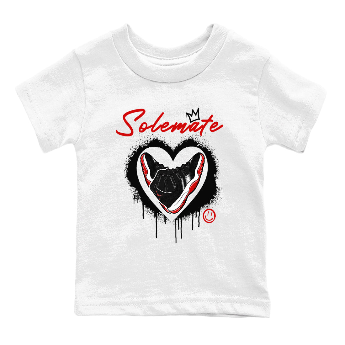 Solemate snkmatch Tees Kids - Air Jordan 11 Bred Velvet