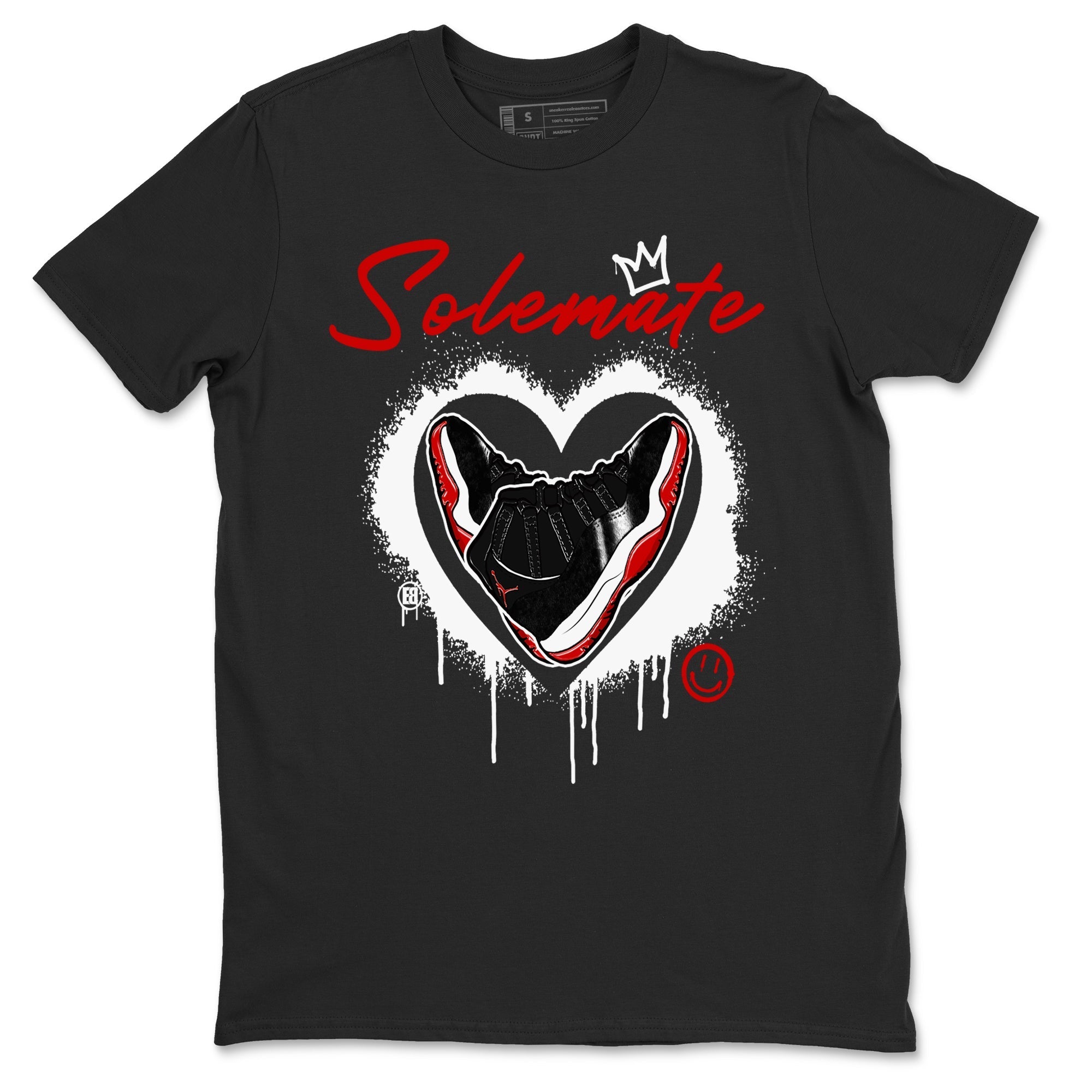 Solemate snkmatch Tees - Air Jordan 11 Bred Velvet