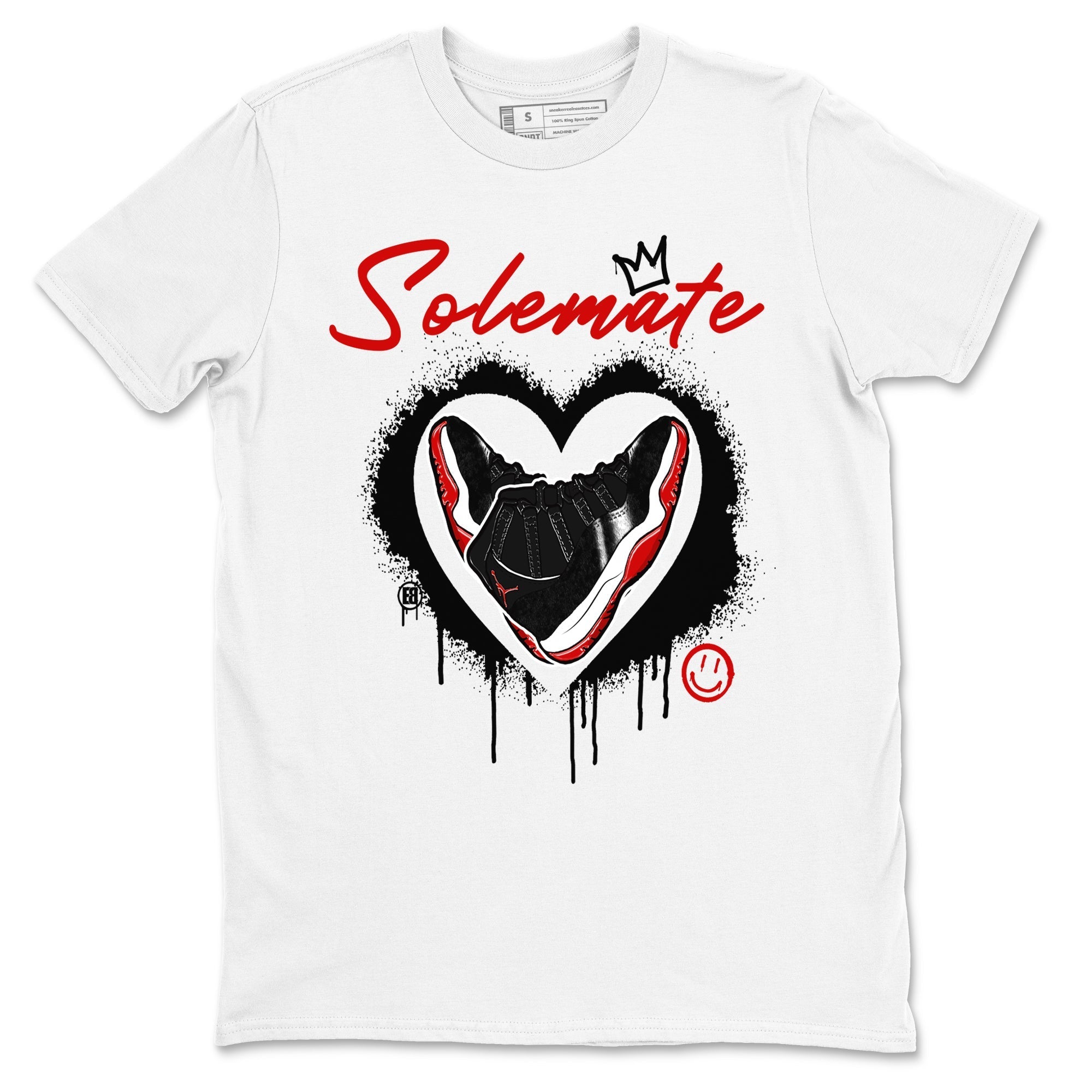 Solemate snkmatch Tees - Air Jordan 11 Bred Velvet