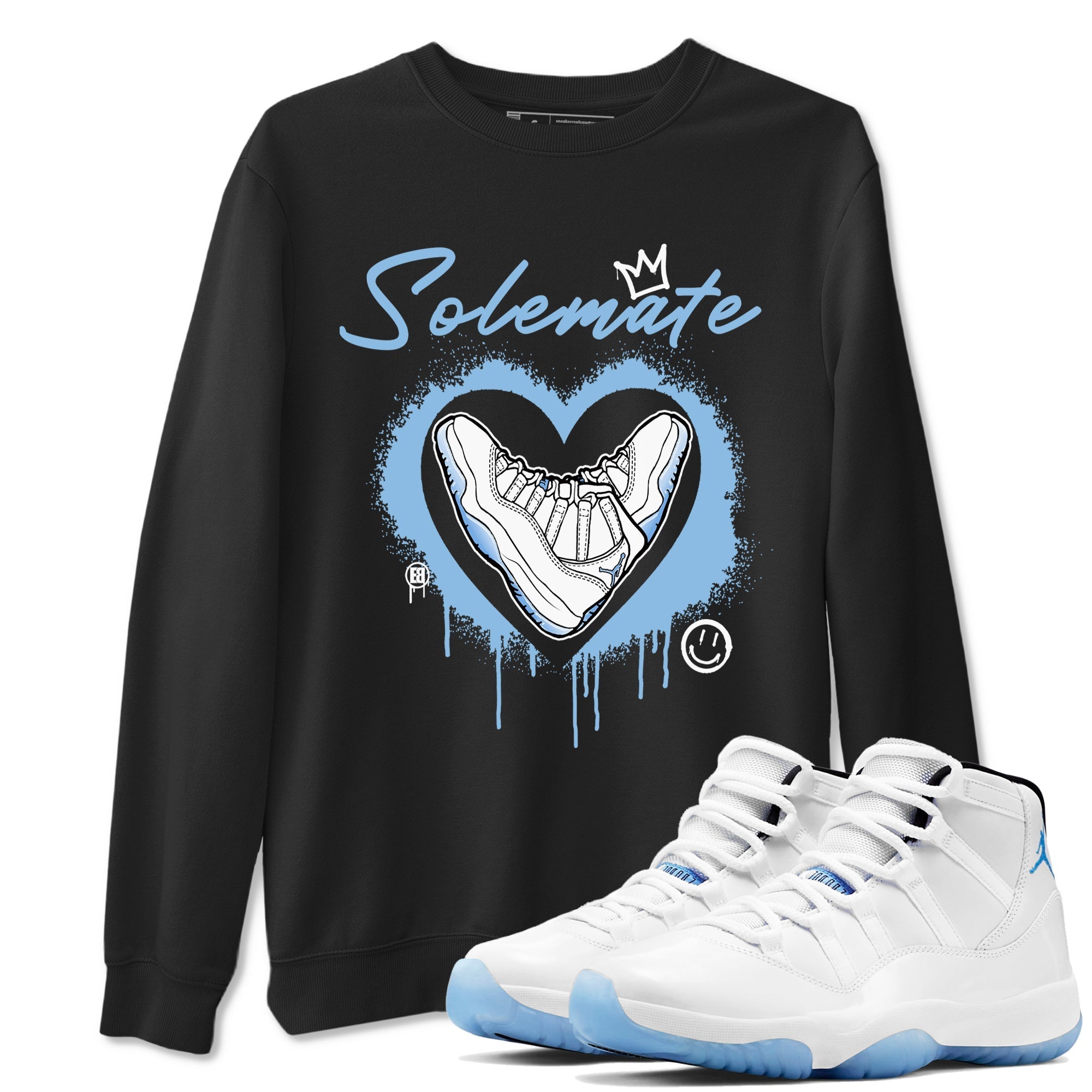 Solemate snkmatch Tees - Air Jordan 11 Legend Blue