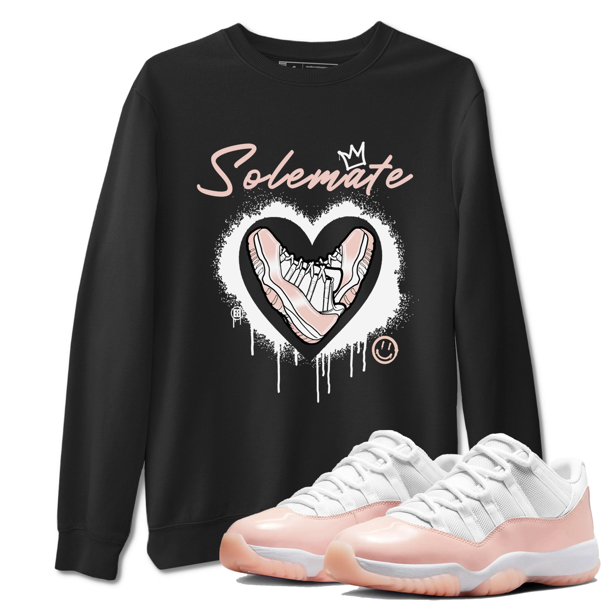 Solemate snkmatch Tees - Air Jordan 11 Legend Pink