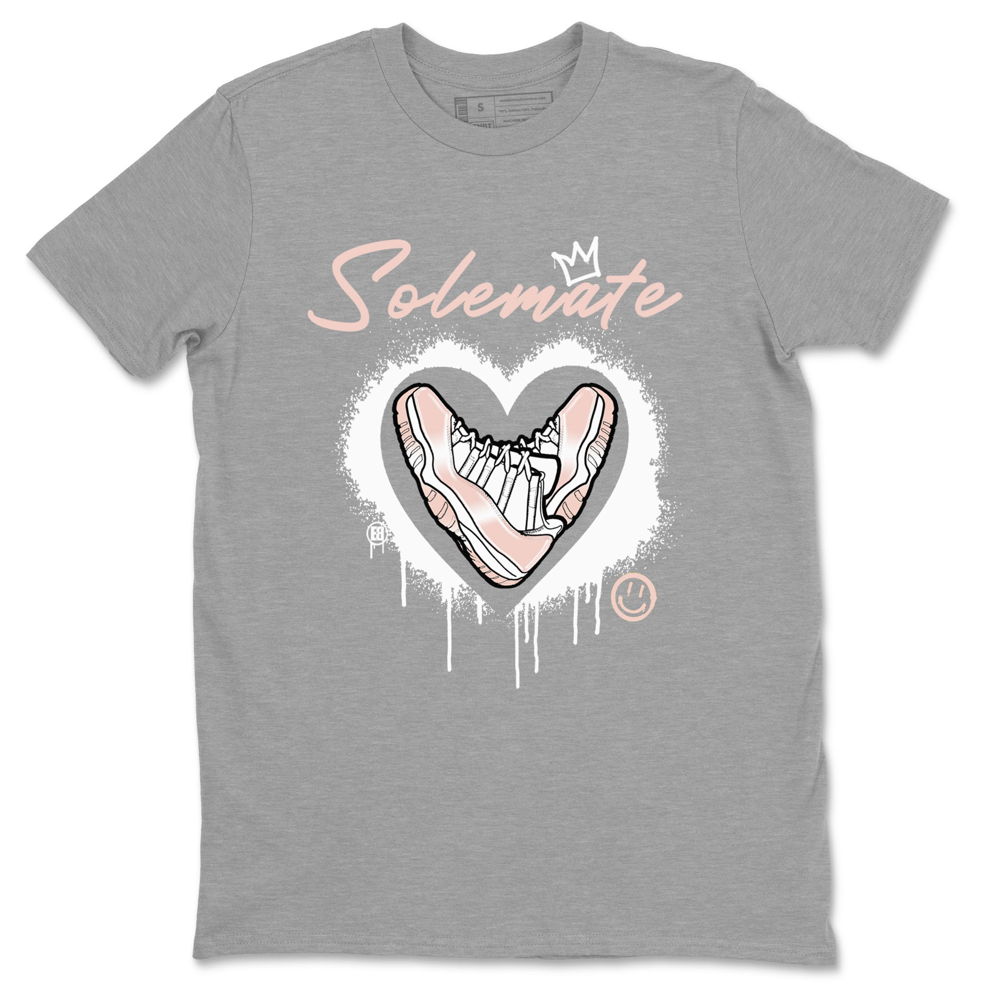 Solemate snkmatch Tees - Air Jordan 11 Legend Pink