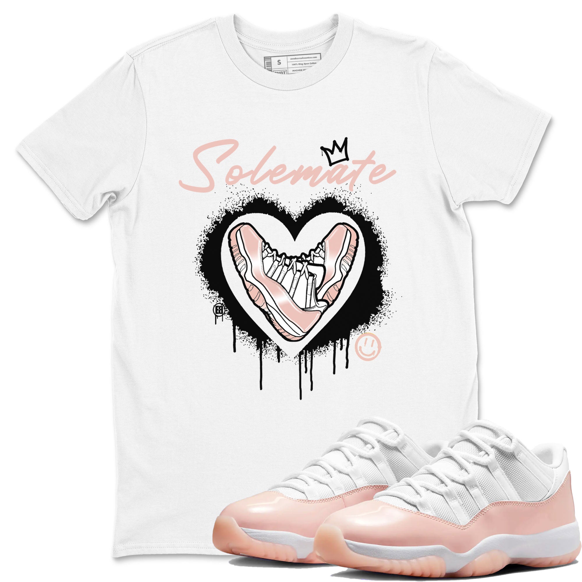 Solemate snkmatch Tees - Air Jordan 11 Legend Pink
