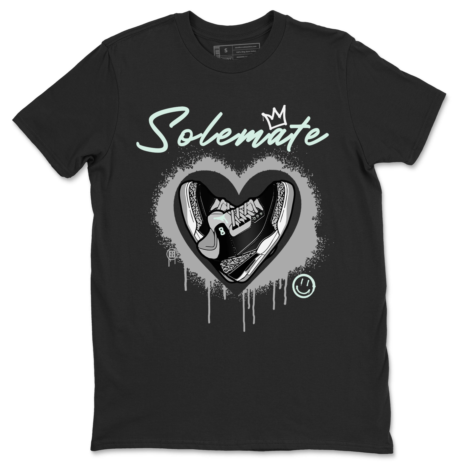 Solemate snkmatch Tees - Air Jordan 3 Green Glow