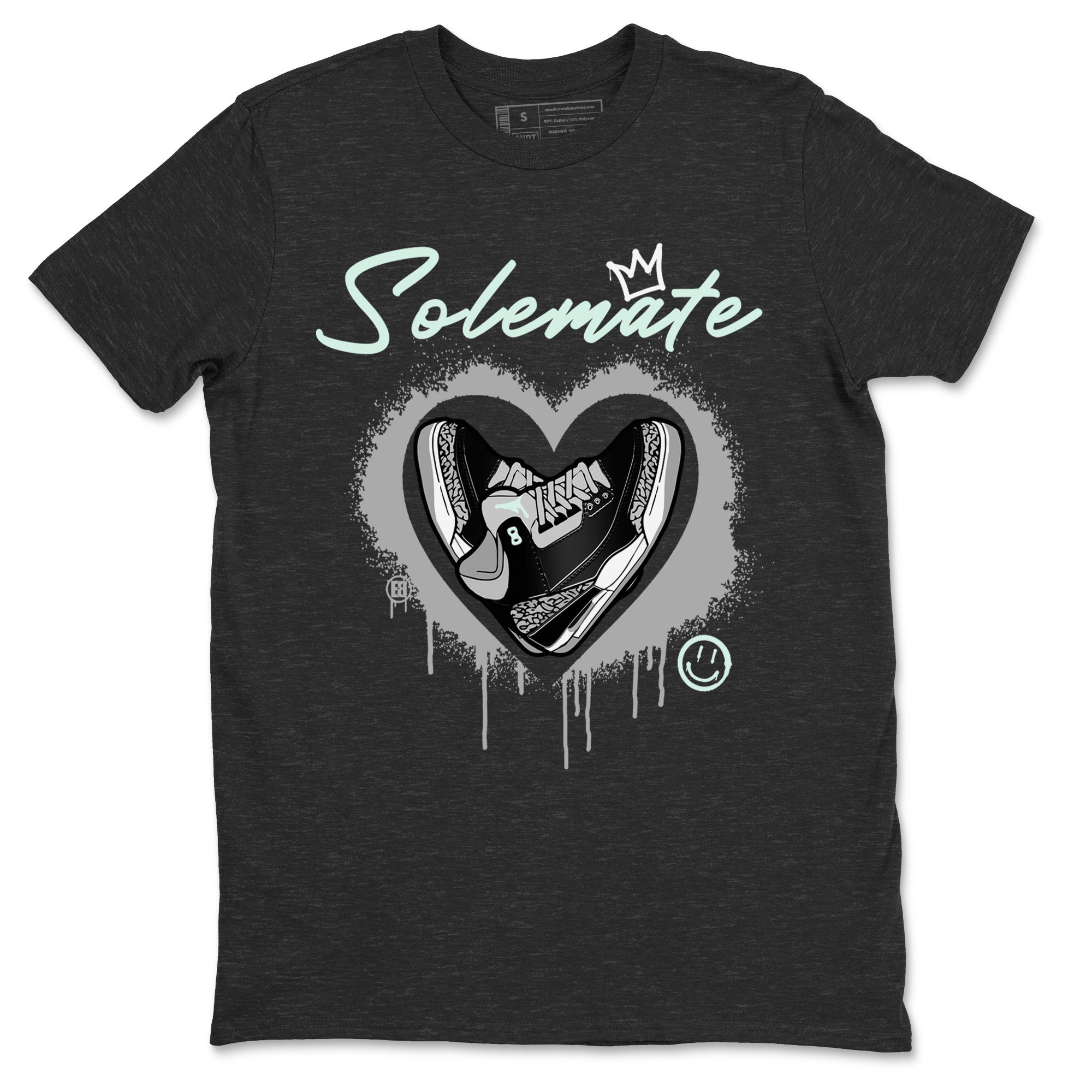Solemate snkmatch Tees - Air Jordan 3 Green Glow