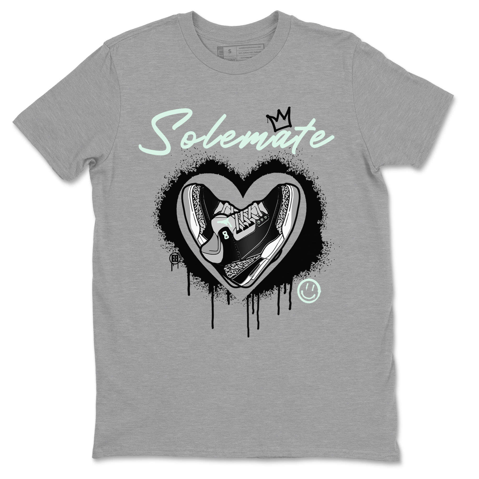 Solemate snkmatch Tees - Air Jordan 3 Green Glow