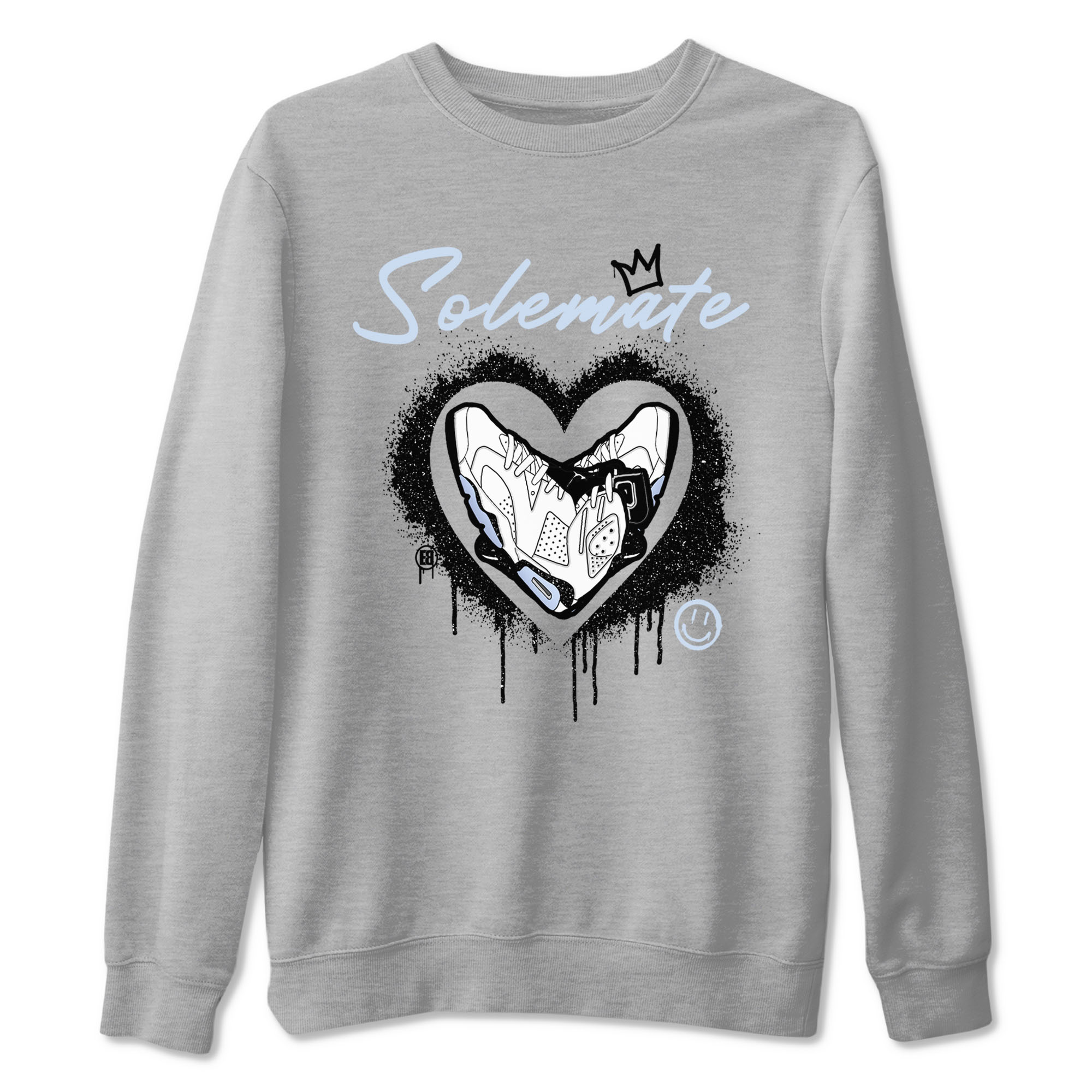 Solemate snkmatch Tees - Air Jordan 6 White Black