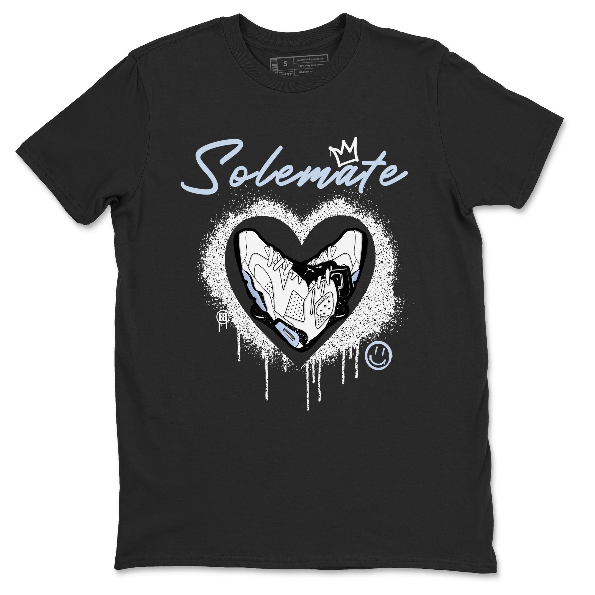 Solemate snkmatch Tees - Air Jordan 6 White Black