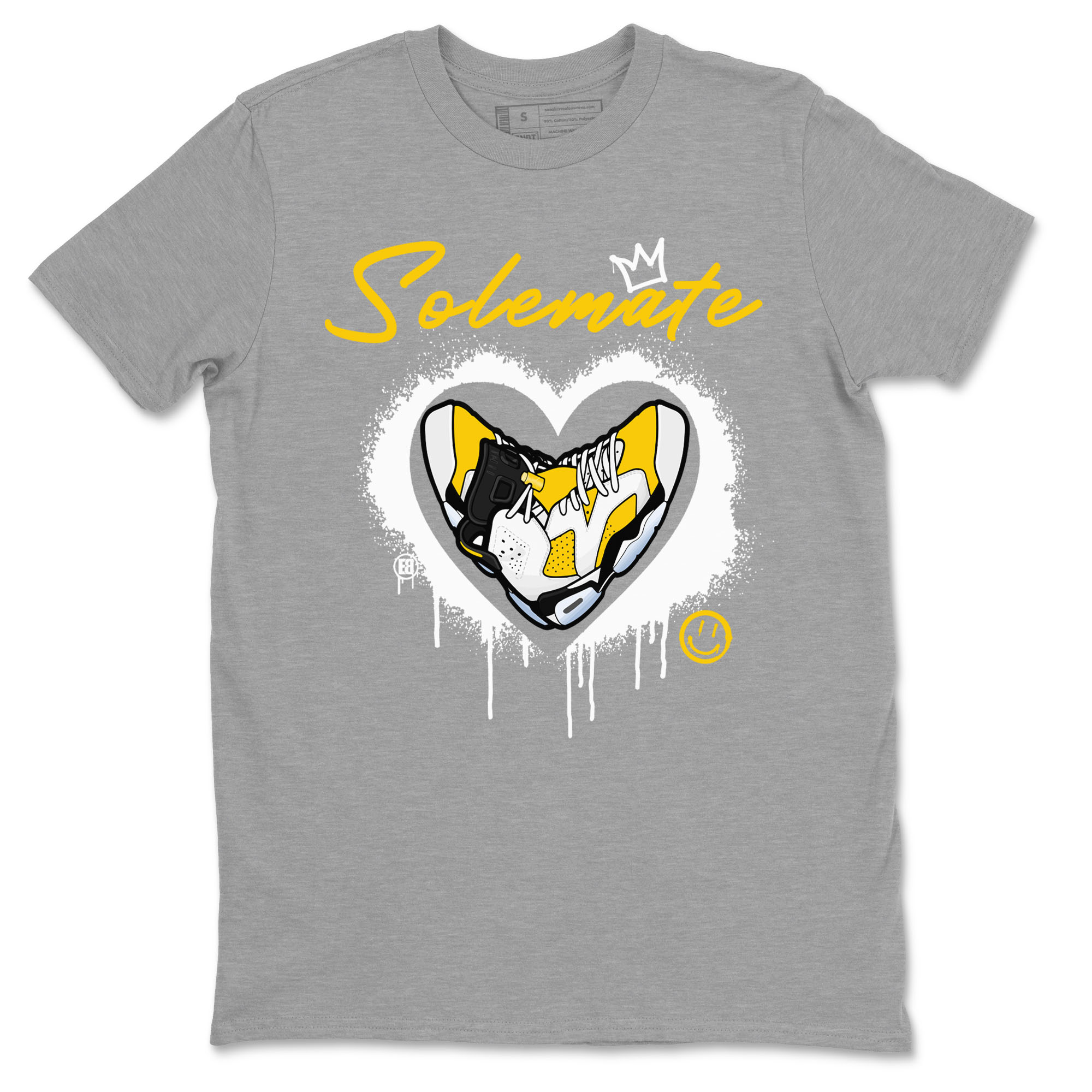 Solemate snkmatch Tees - Air Jordan 6 Yellow Ochre