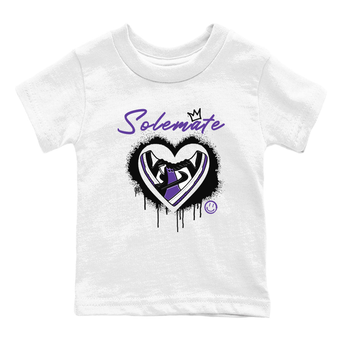 Solemate snkmatch Tees Kids - Dunk Low Court Purple