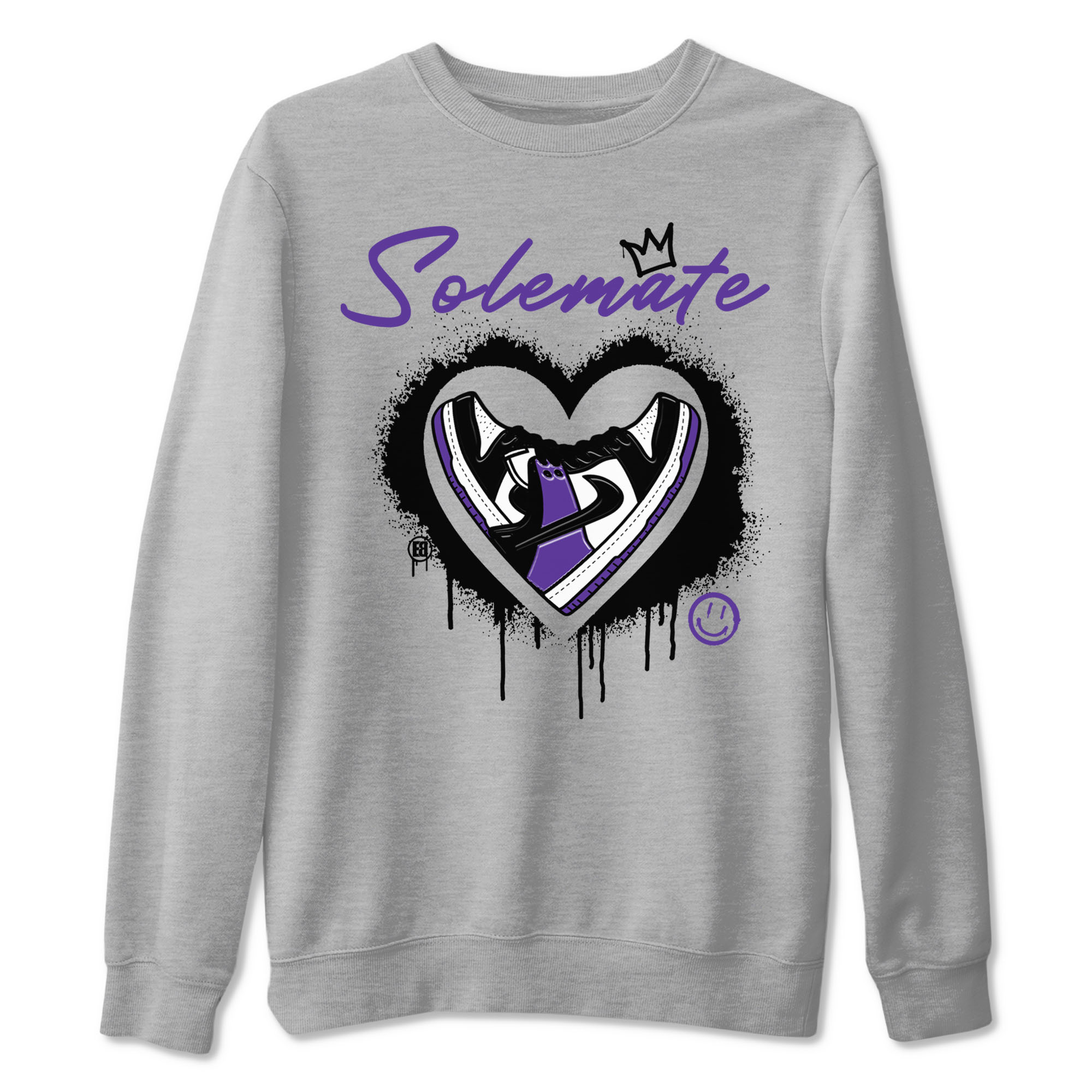 Solemate snkmatch Tees - Dunk Low Court Purple