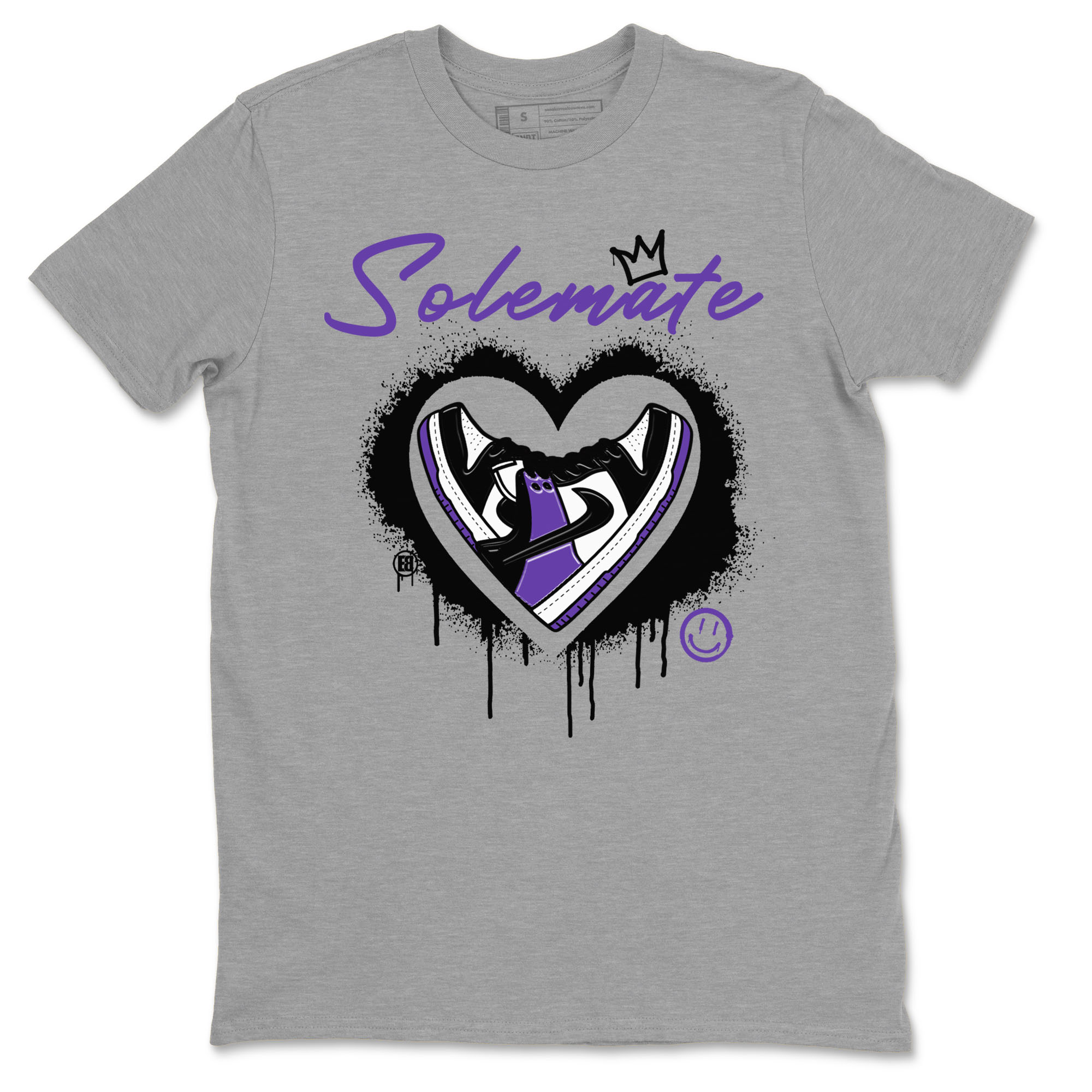 Solemate snkmatch Tees - Dunk Low Court Purple