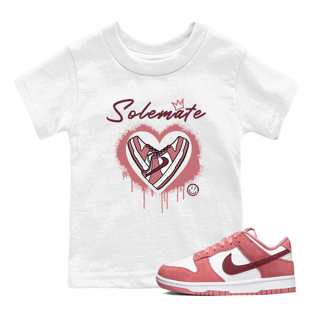 Solemate snkmatch Tees Kids - Dunk Valentines Day 2024