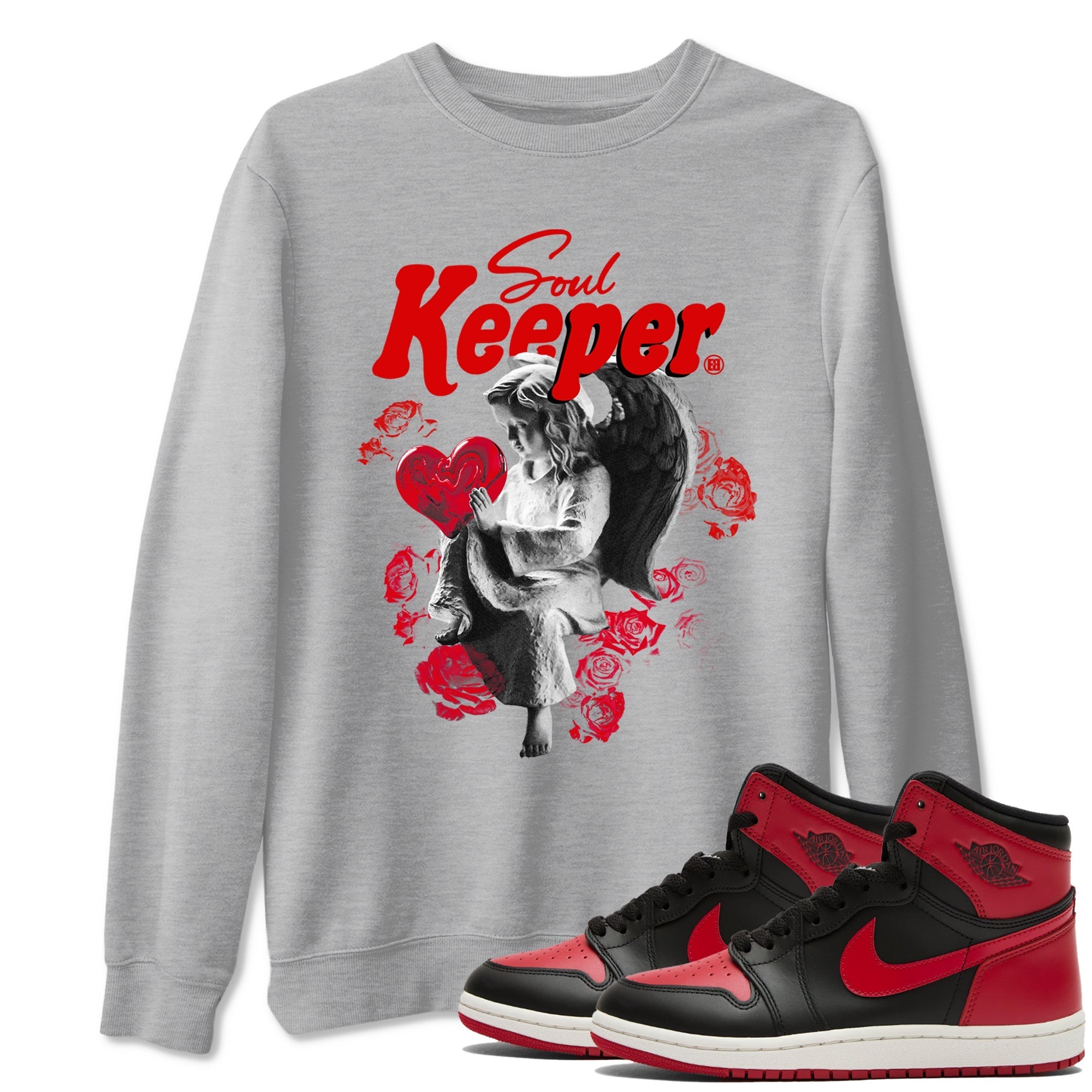 Soul Keeper snkmatch Tees - Air Jordan 1 '85 Bred