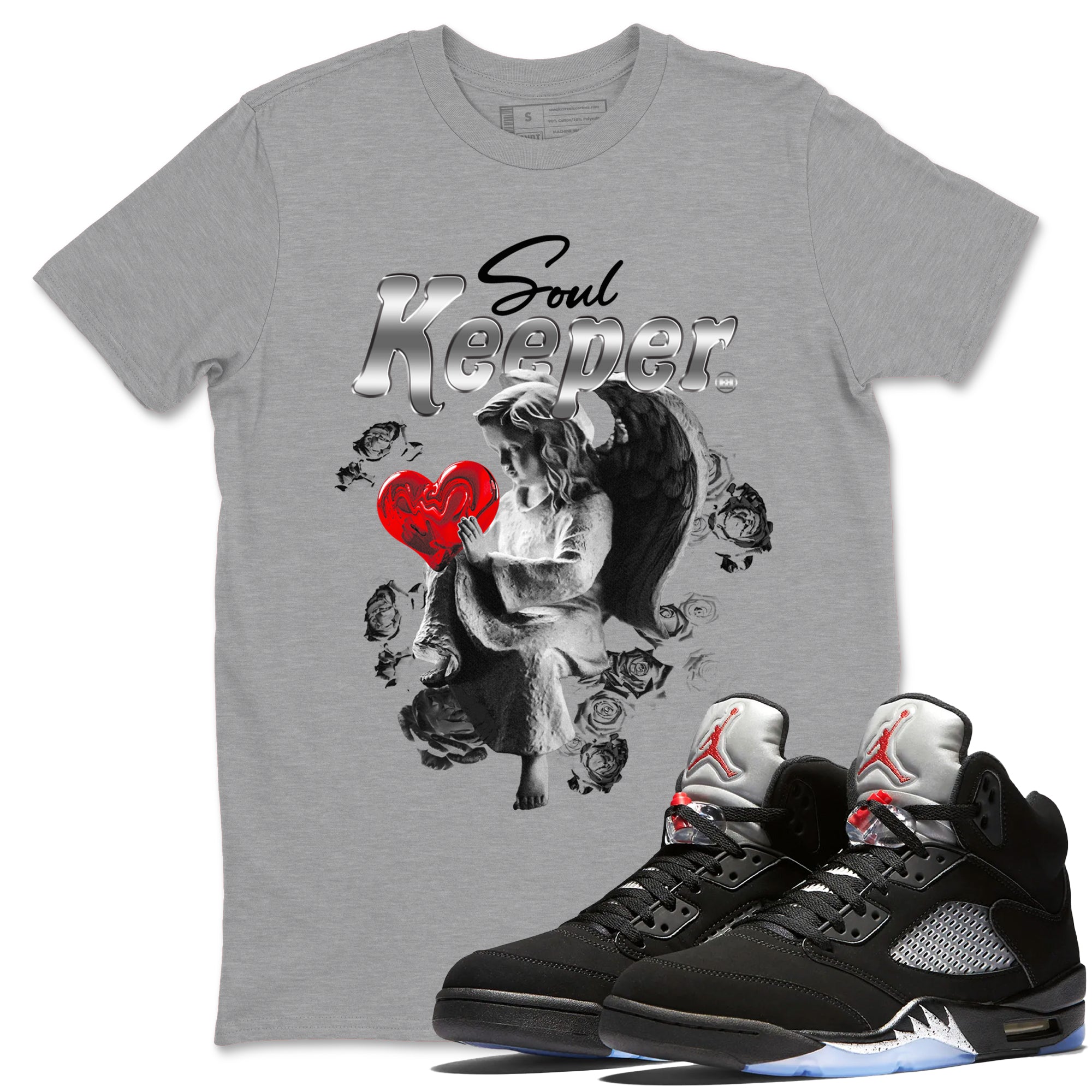 Soul Keeper snkmatch Tees - Air Jordan 5 Reimagined