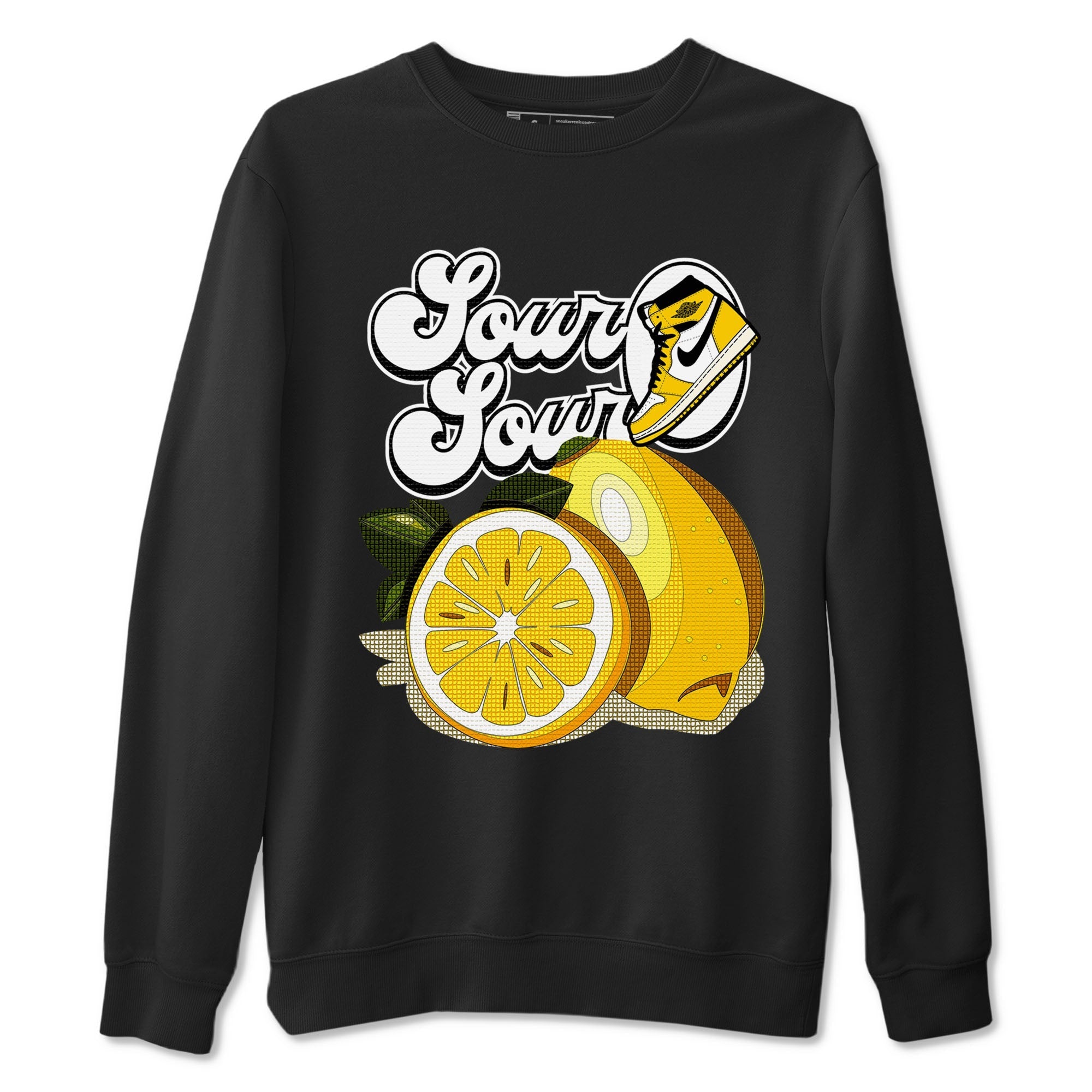 Sour And Sour snkmatch Tees - Air Jordan 1 Yellow Ochre