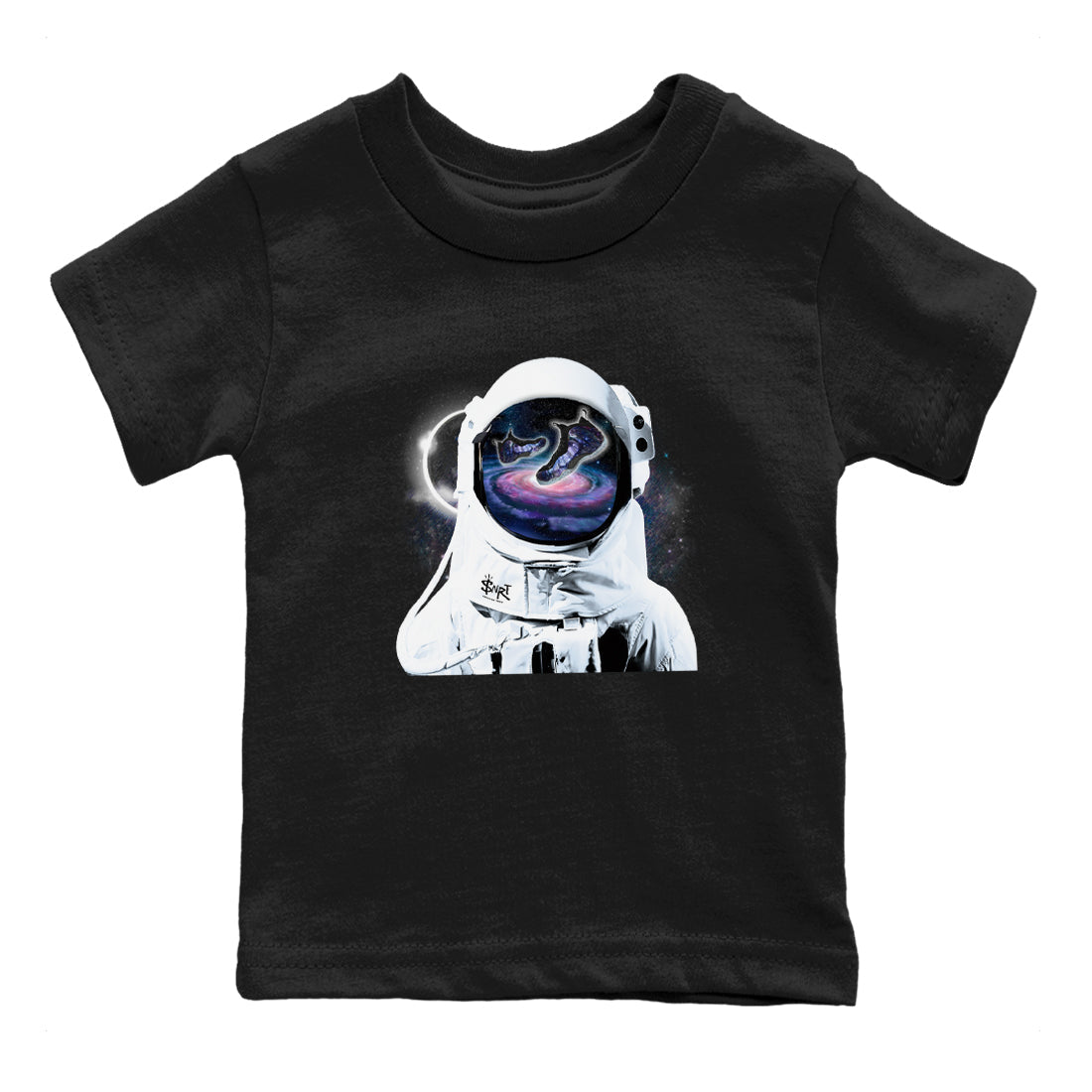 Space Discovery snkmatch Tees Kids - Air Foamposite One Galaxy
