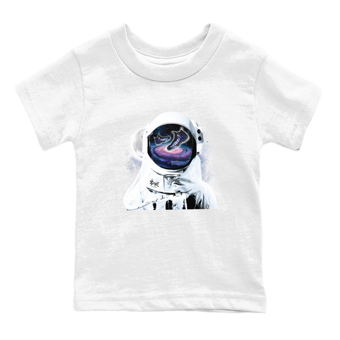 Space Discovery snkmatch Tees Kids - Air Foamposite One Galaxy