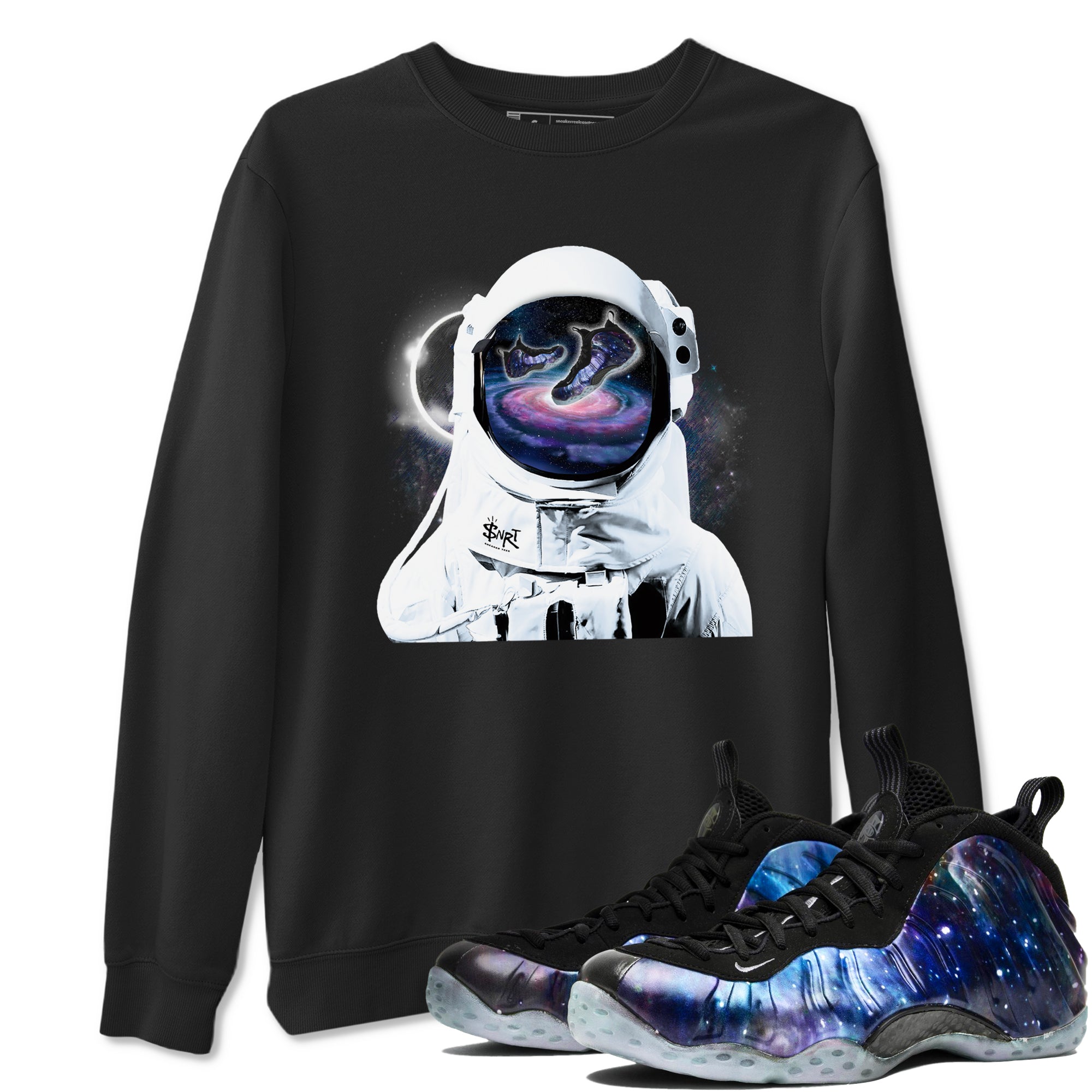 Space Discovery snkmatch Tees - Air Foamposite One Galaxy