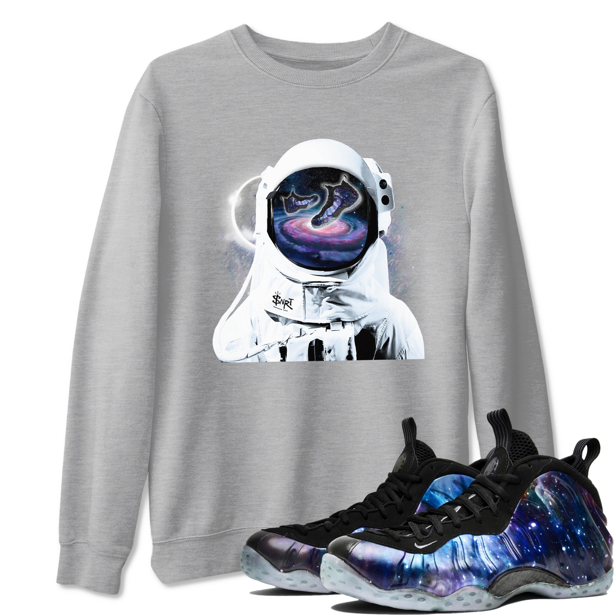 Space Discovery snkmatch Tees - Air Foamposite One Galaxy