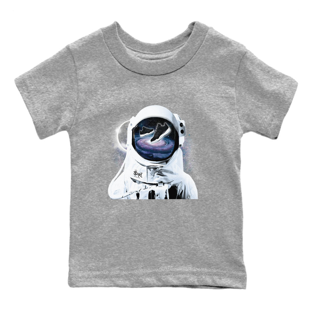 Space Discovery snkmatch Tees Kids - Air Jordan 11 Black and Varsity Royal