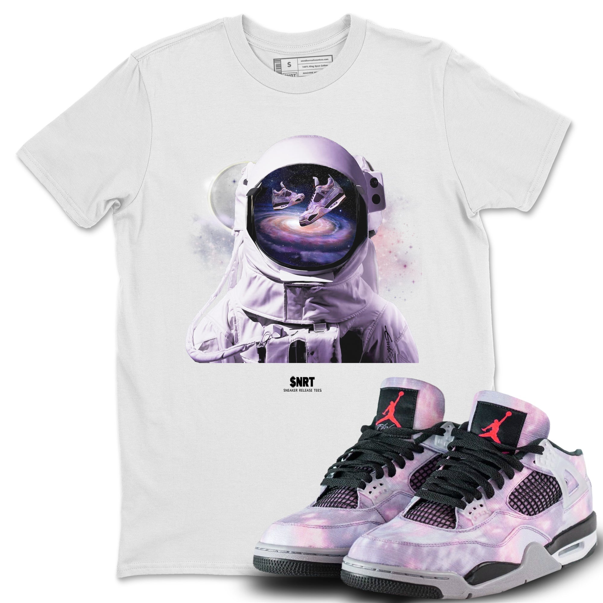 Space Discovery Unisex Tops - Air Jordan 4 Zen Master