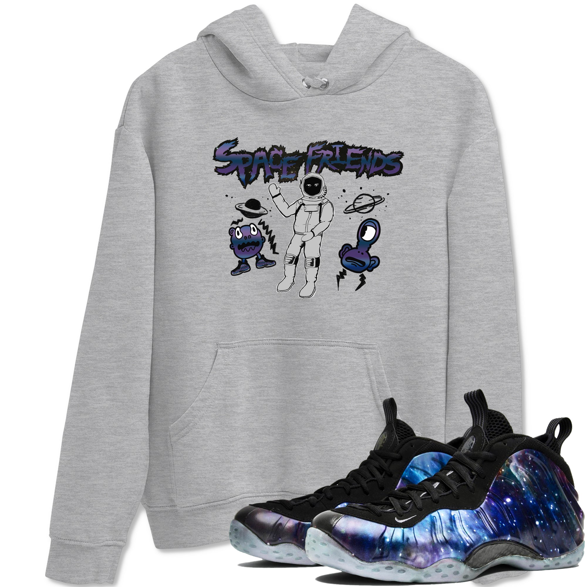 Space Friends snkmatch Tees - Air Foamposite One Galaxy