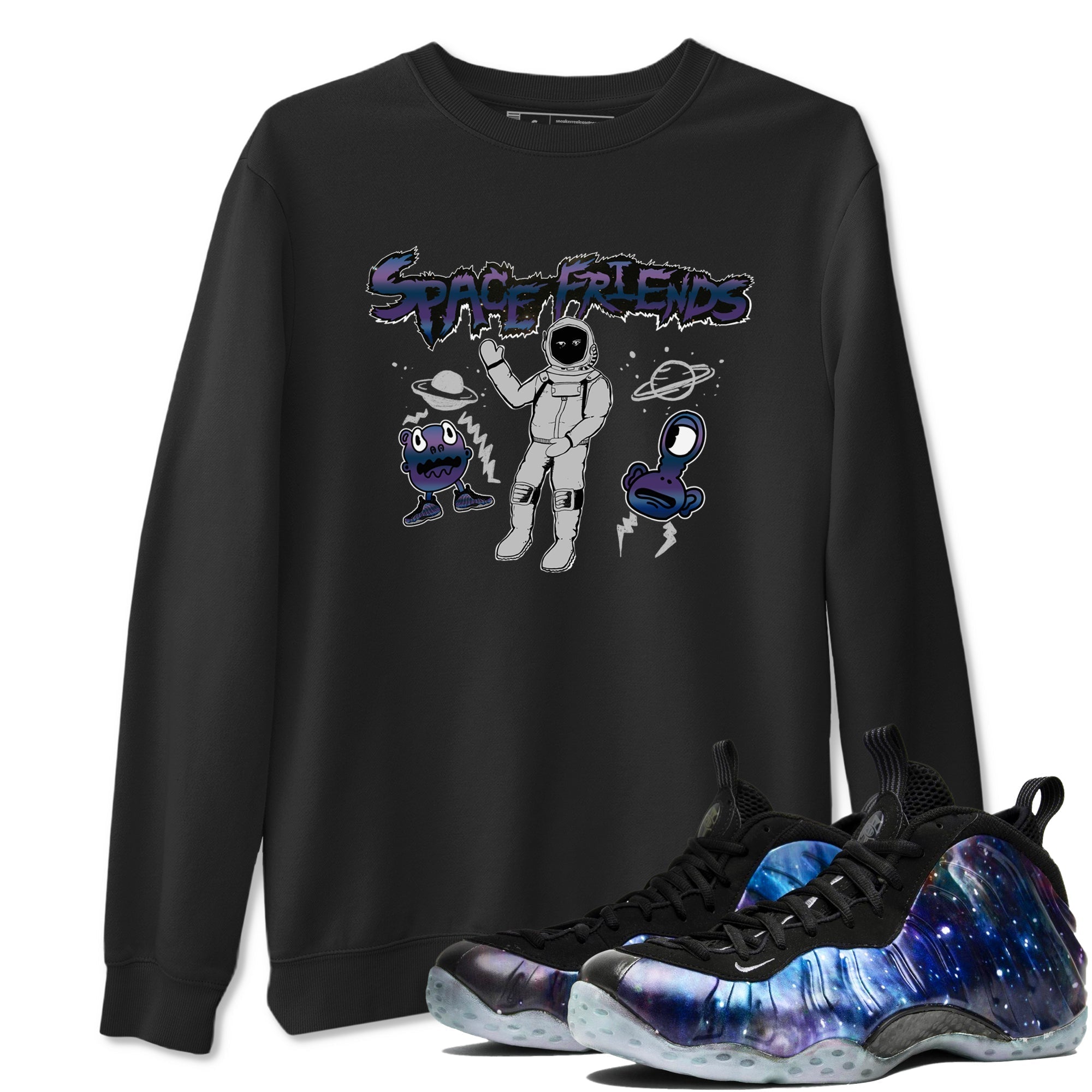 Space Friends snkmatch Tees - Air Foamposite One Galaxy