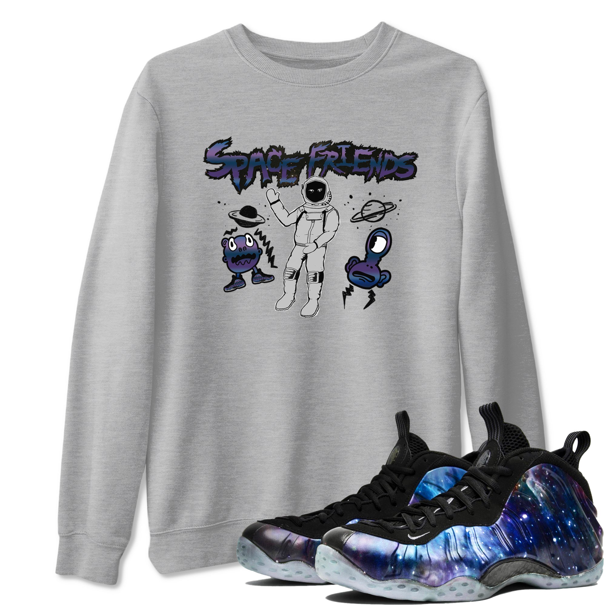 Space Friends snkmatch Tees - Air Foamposite One Galaxy