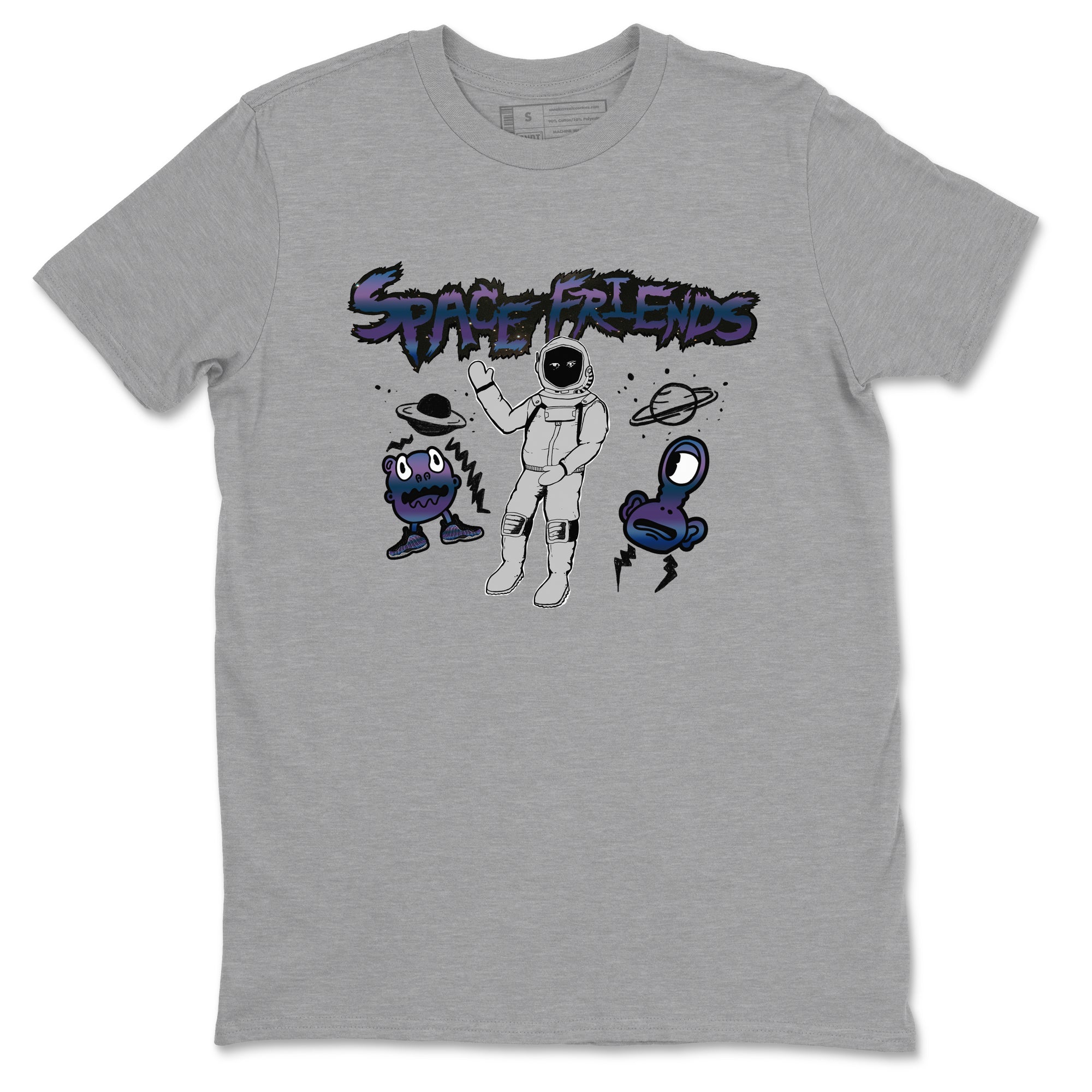 Space Friends snkmatch Tees - Air Foamposite One Galaxy