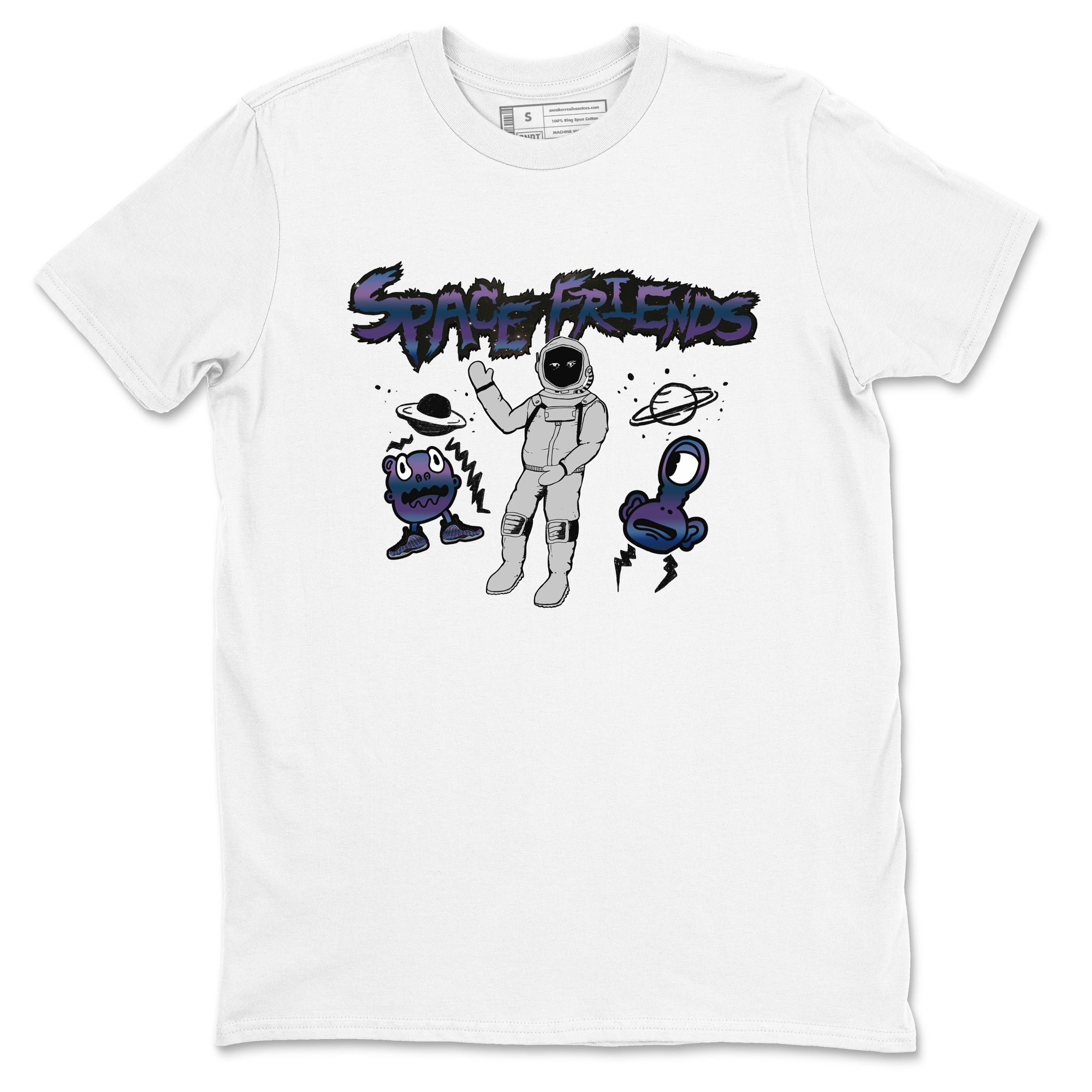 Space Friends snkmatch Tees - Air Foamposite One Galaxy