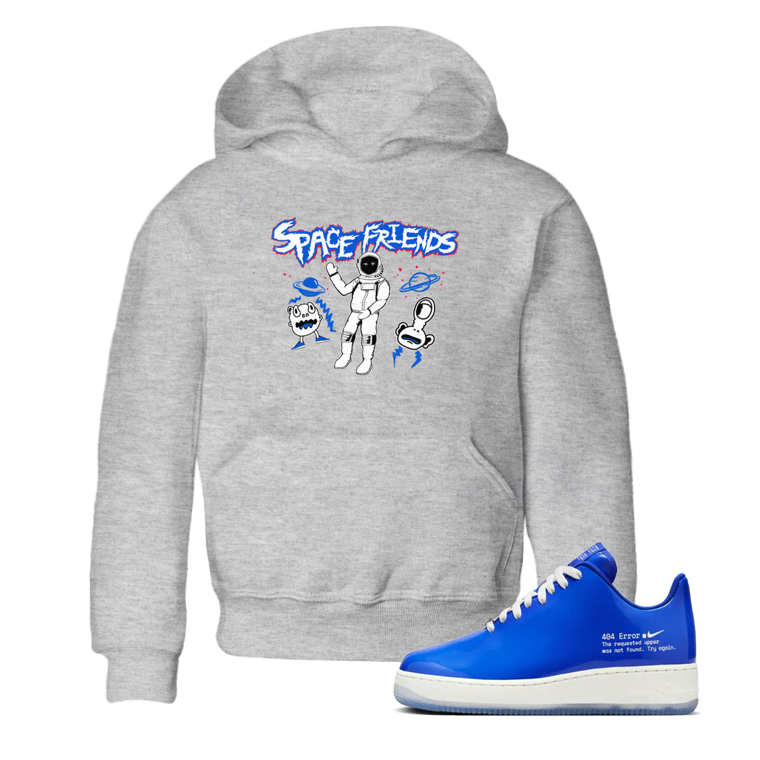 Space Friends snkmatch Tees Kids - Air Force 1 404 Error