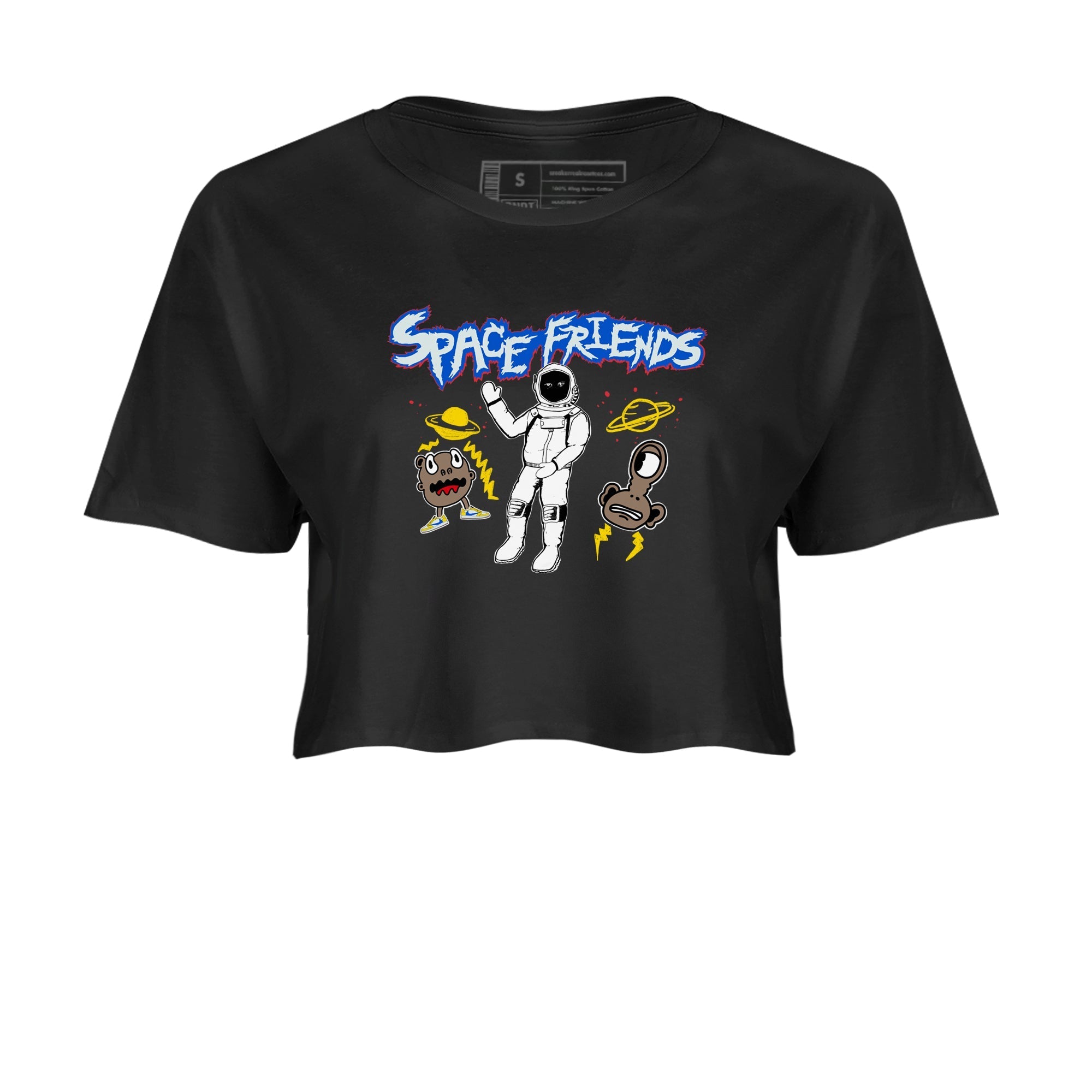 Space Friends snkmatch Women's Top - Air Jordan 1 Travis Scott Canary