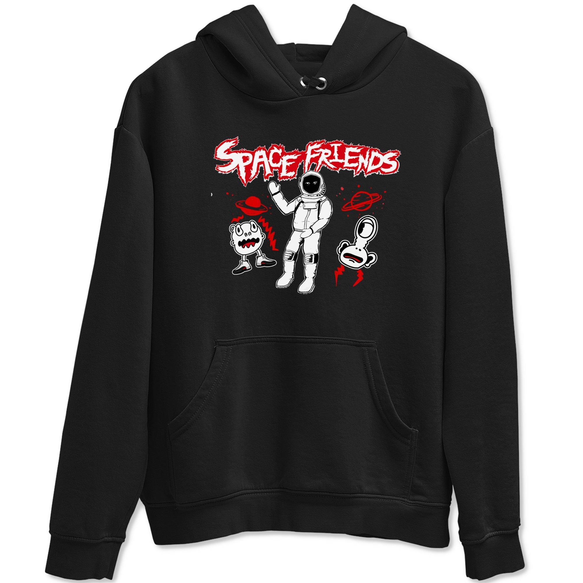 Space Friends snkmatch Tees - Air Jordan 12 Taxi Flip