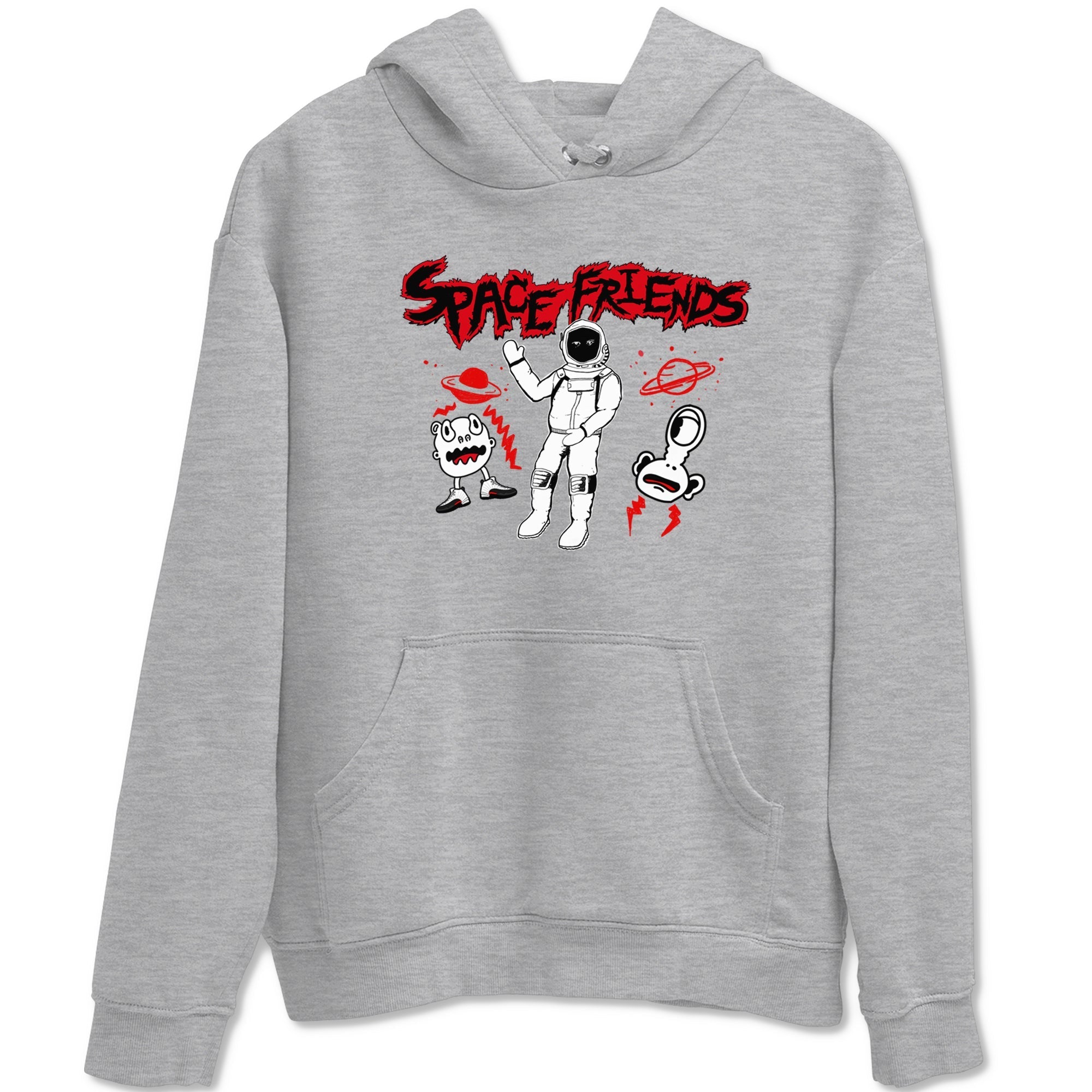 Space Friends snkmatch Tees - Air Jordan 12 Taxi Flip