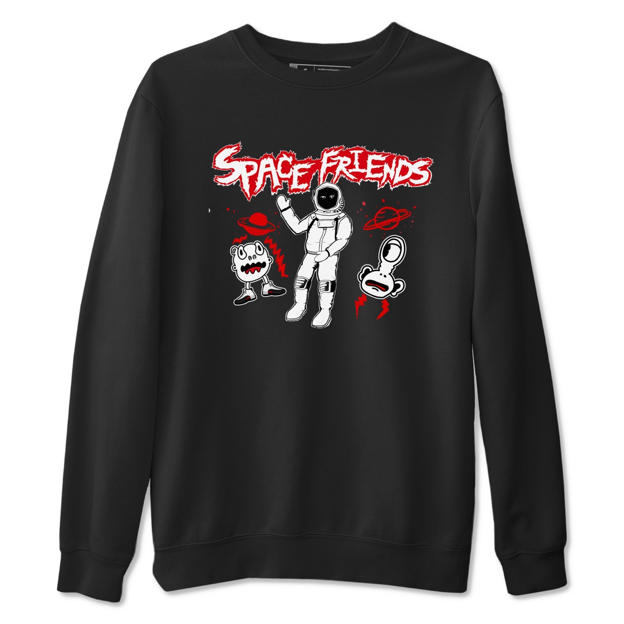 Space Friends snkmatch Tees - Air Jordan 12 Taxi Flip