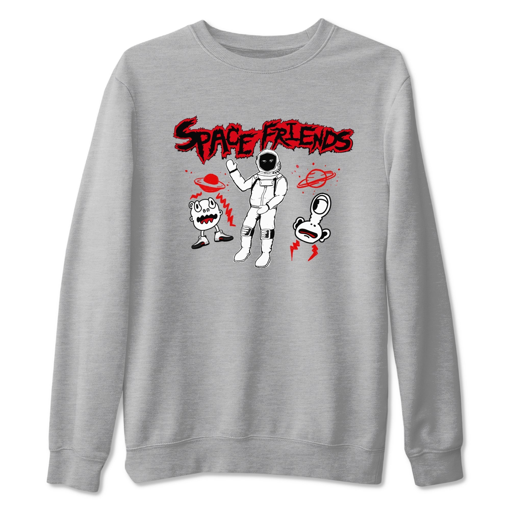 Space Friends snkmatch Tees - Air Jordan 12 Taxi Flip