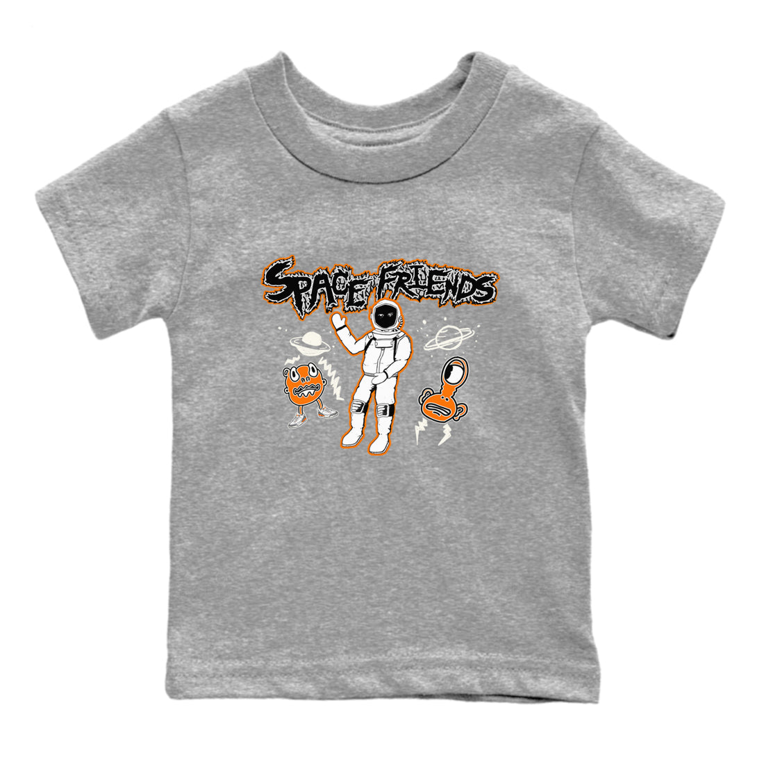 Space Friends snkmatch Tees Kids - Air Jordan 3 Georgia Peach