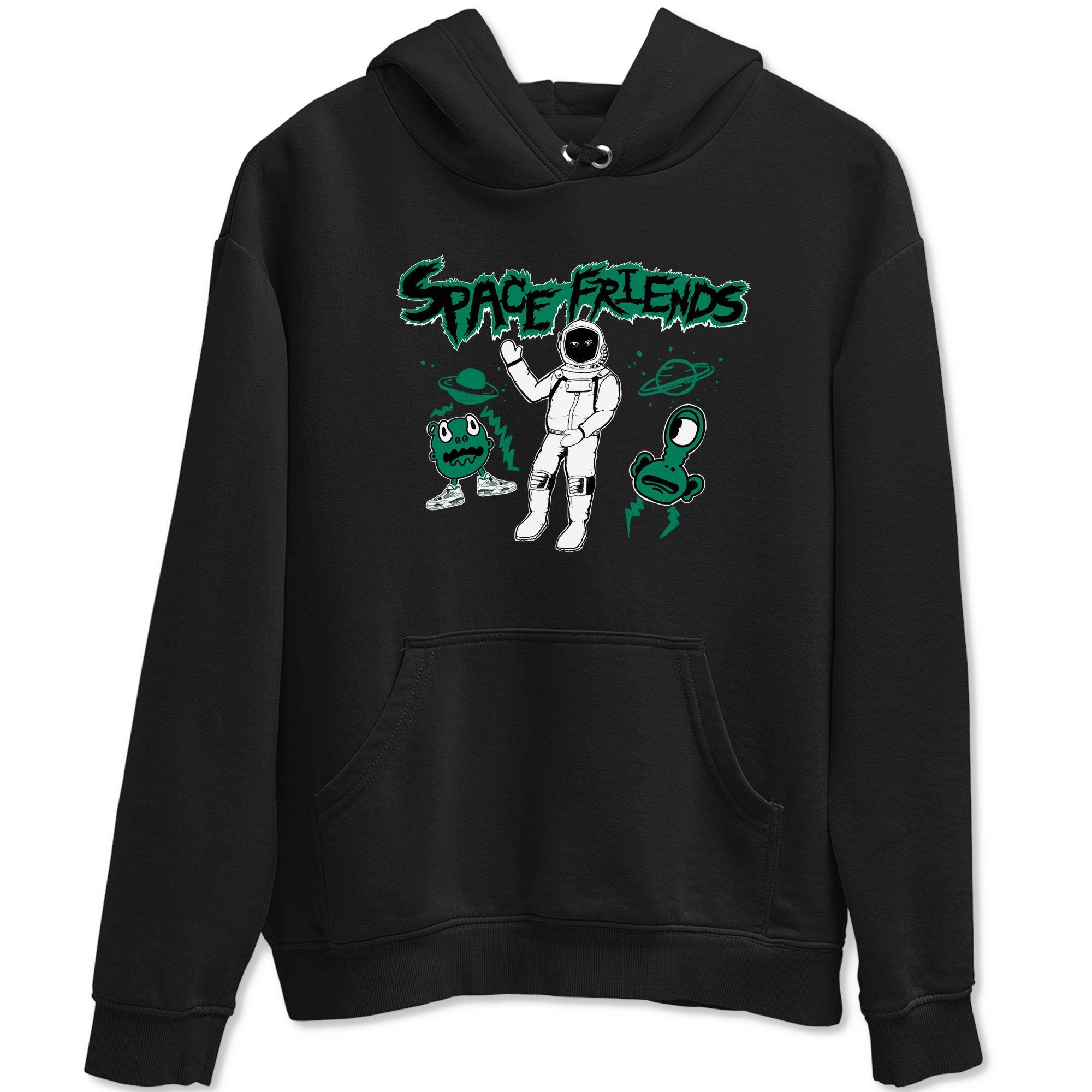 Space Friends snkmatch Tees - Air Jordan 4 Oxidized Green