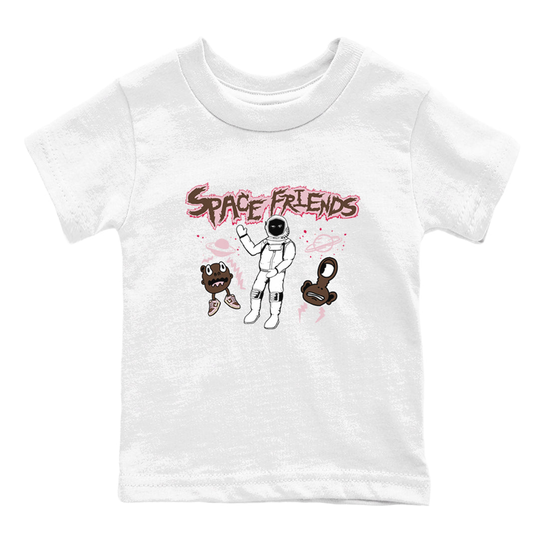 Space Friends snkmatch Tees Kids - Dunk Cacao Wow And Pink Foam